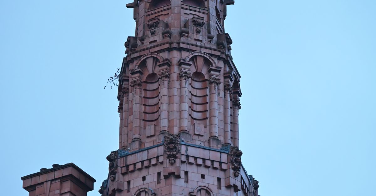 History Building Tower Historic Building Tower Against Clear Sky · Free Stock Photo