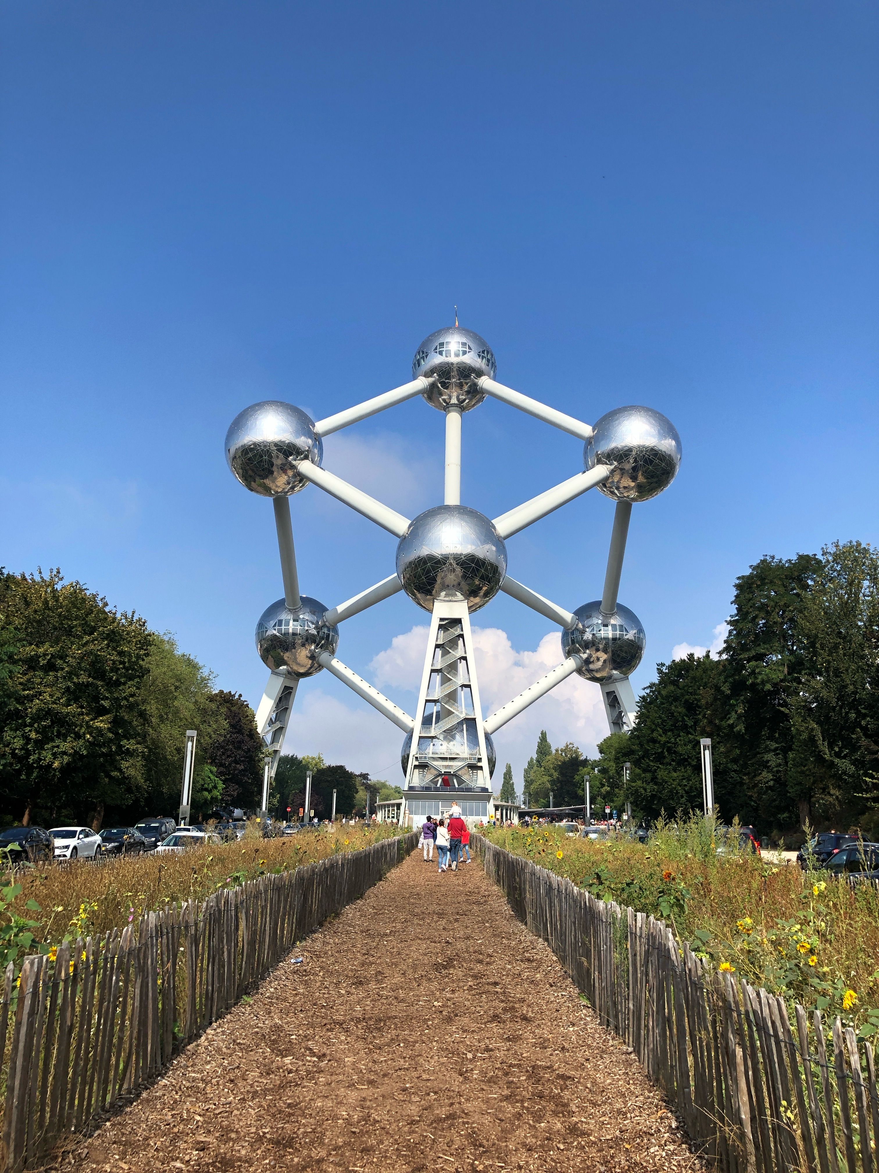 Stunning View of Atomium in Brussels · Free Stock Photo