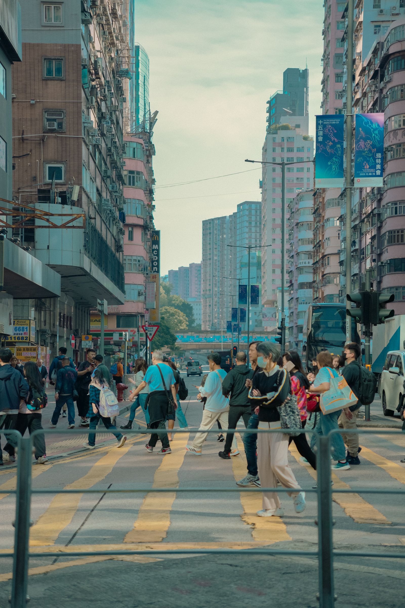 Two Girls on a City Street · Free Stock Photo