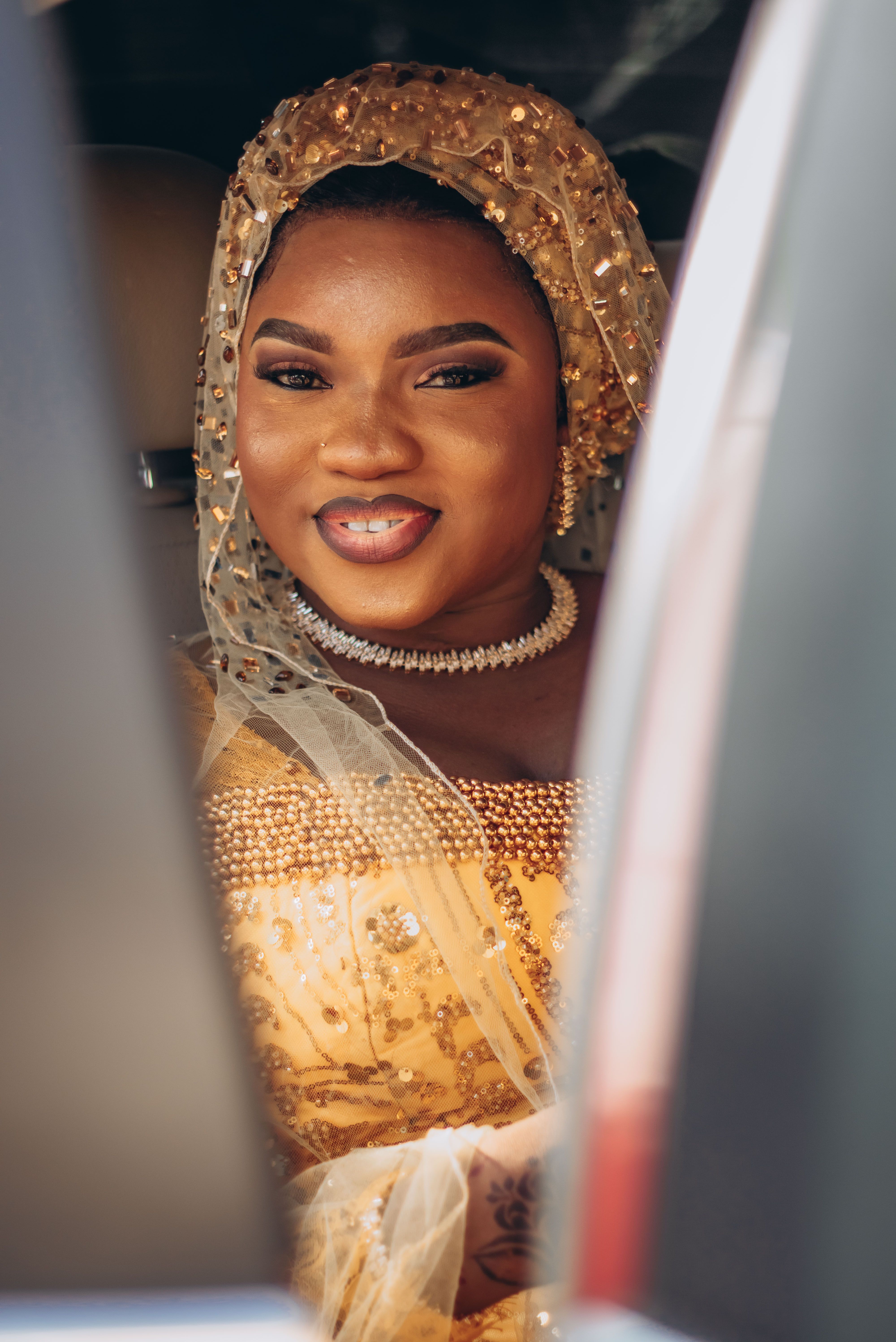 Smiling Woman in Elegant Traditional Attire · Free Stock Photo