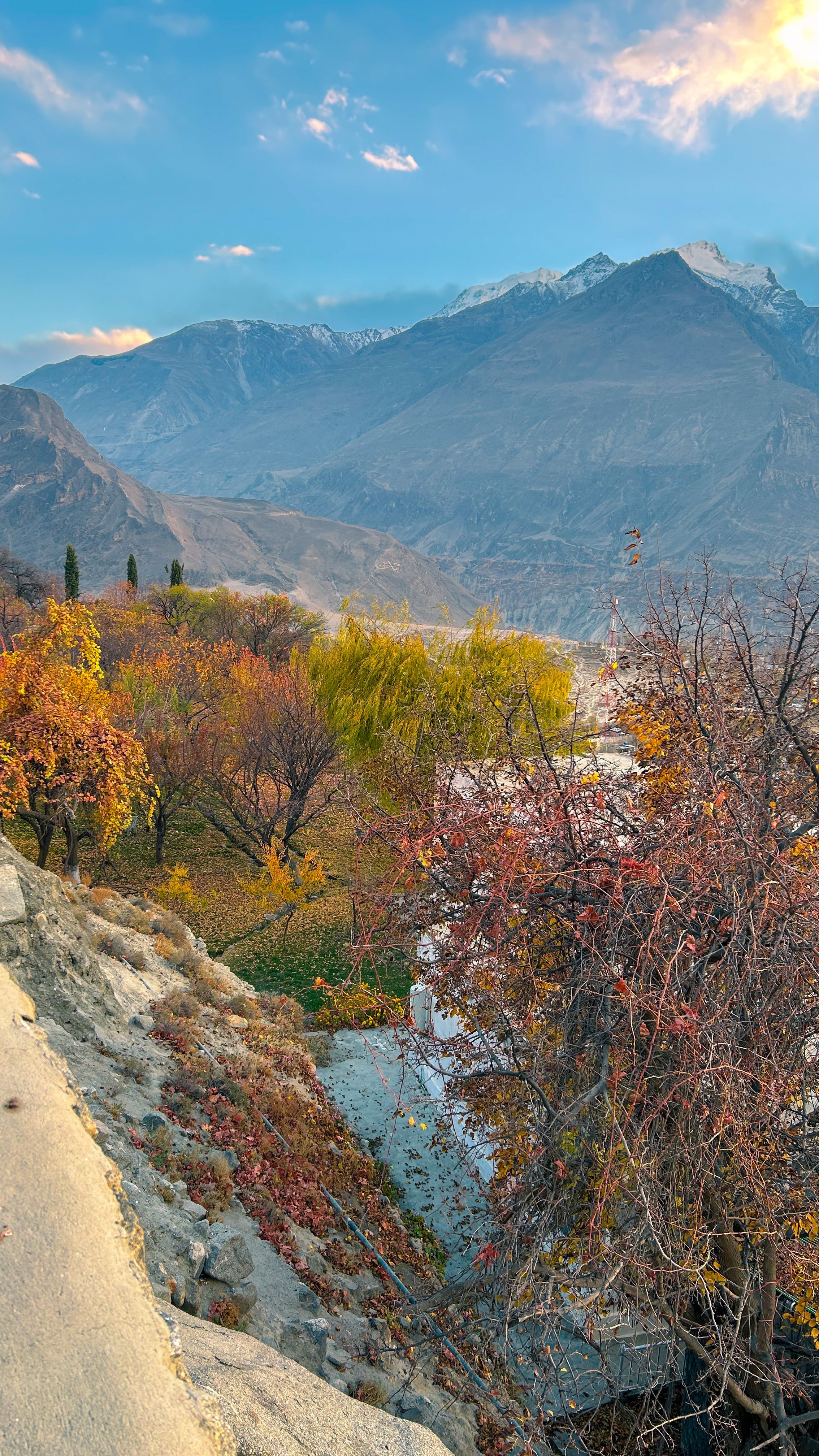 Stunning Autumn Landscape in Hunza Valley · Free Stock Photo