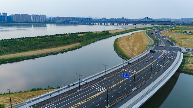 Free stock photo of aerial photography, bridge, hangzhou