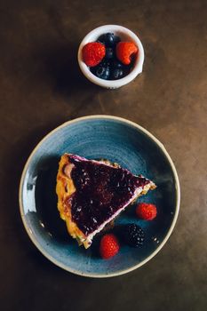 Oregon Berry Cheesecake Divine Pie