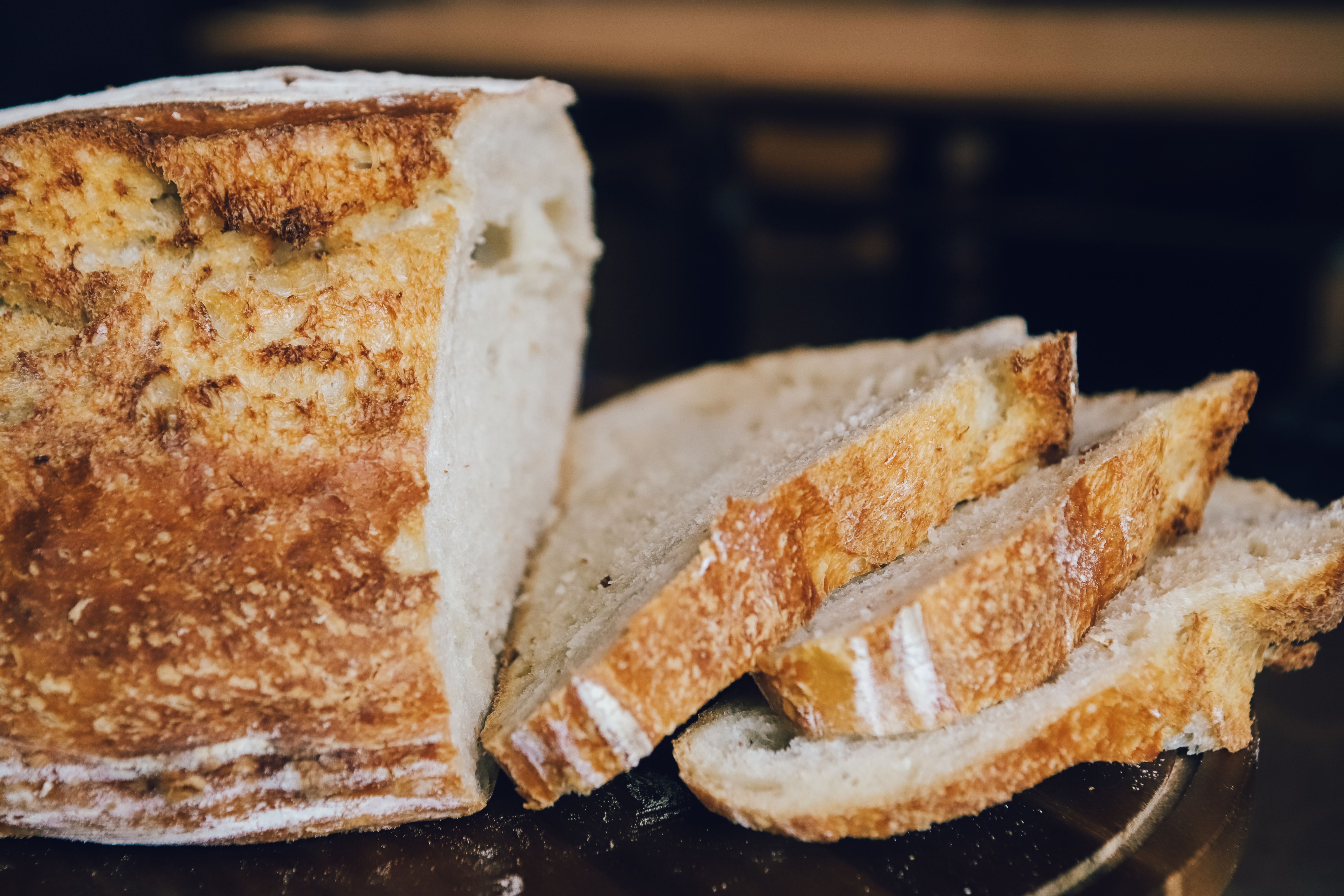 Spelt sourdough bread — step-by-step visual example