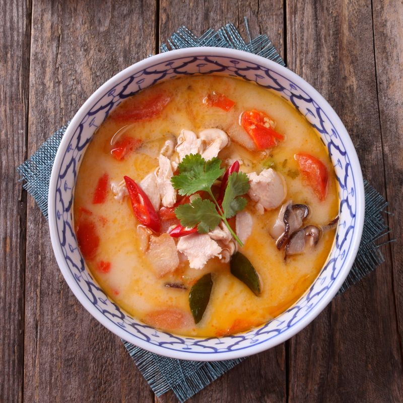 Thai Coconut Chicken Broth