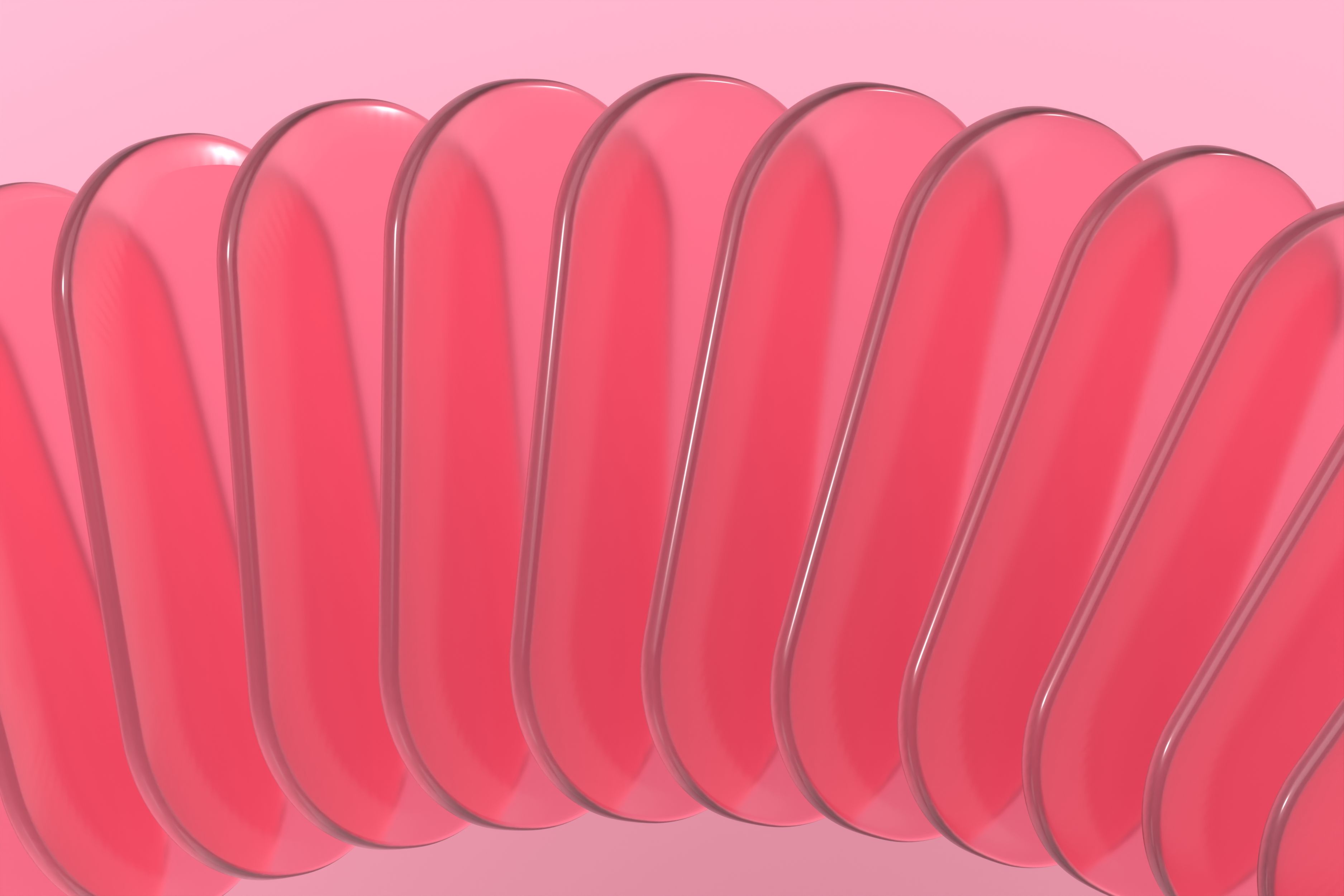 Modern Abstract Pink Transparent Shapes on Soft Background · Free Stock ...