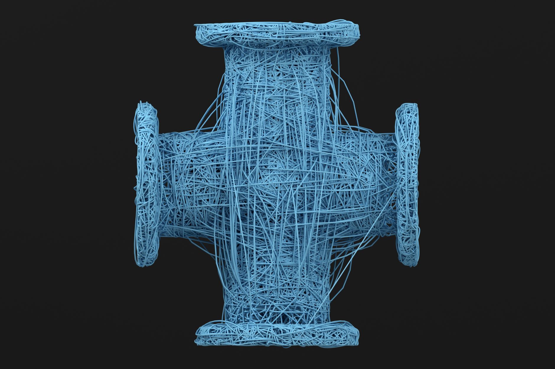 A multi-agent AI system generating automated 3D asset creation models with realistic mechanical joints.