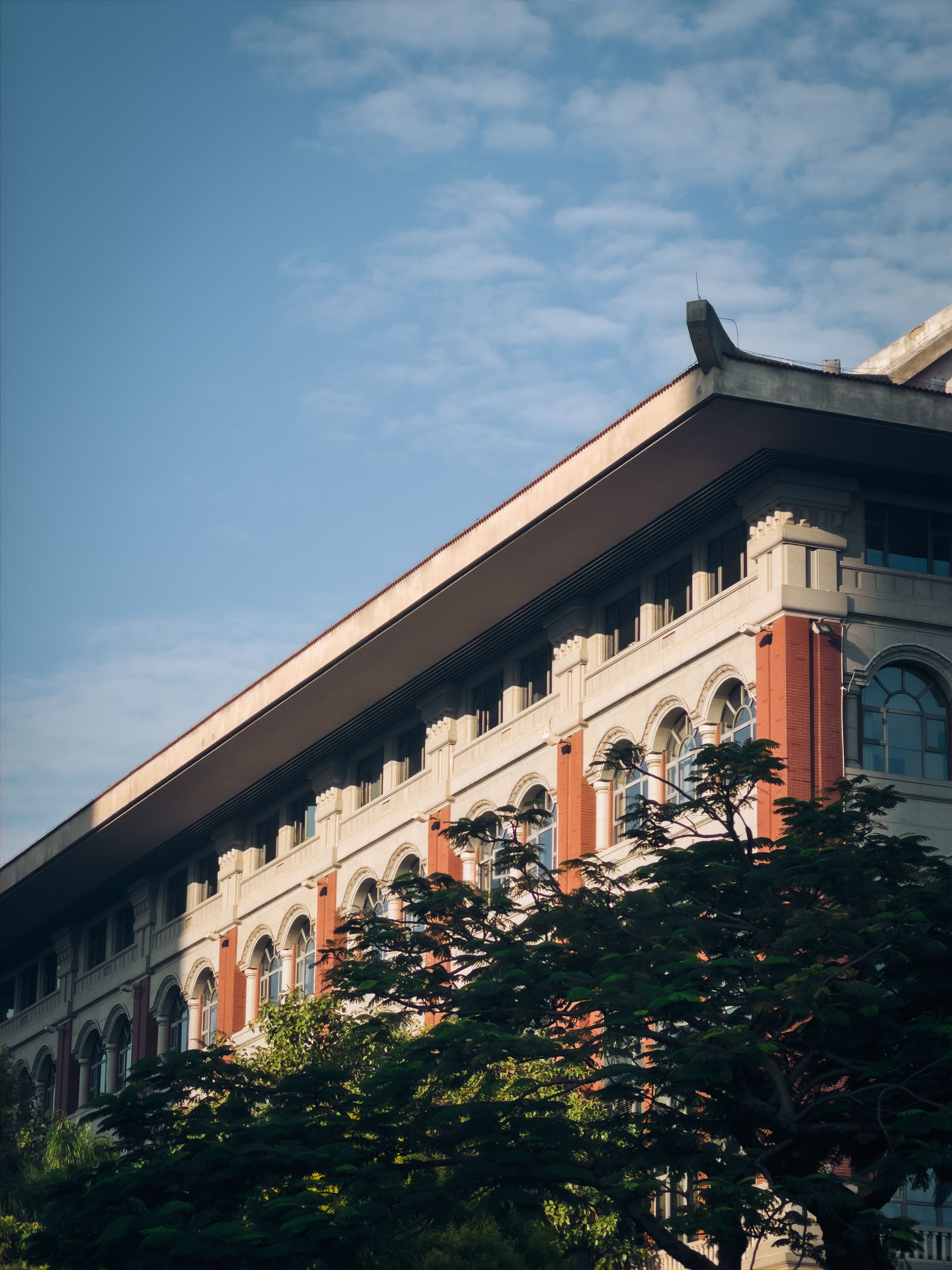 Architectural View of Classic Building Facade · Free Stock Photo