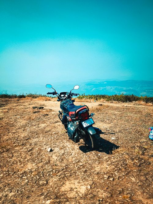 Free Solo Riding  Stock Photo