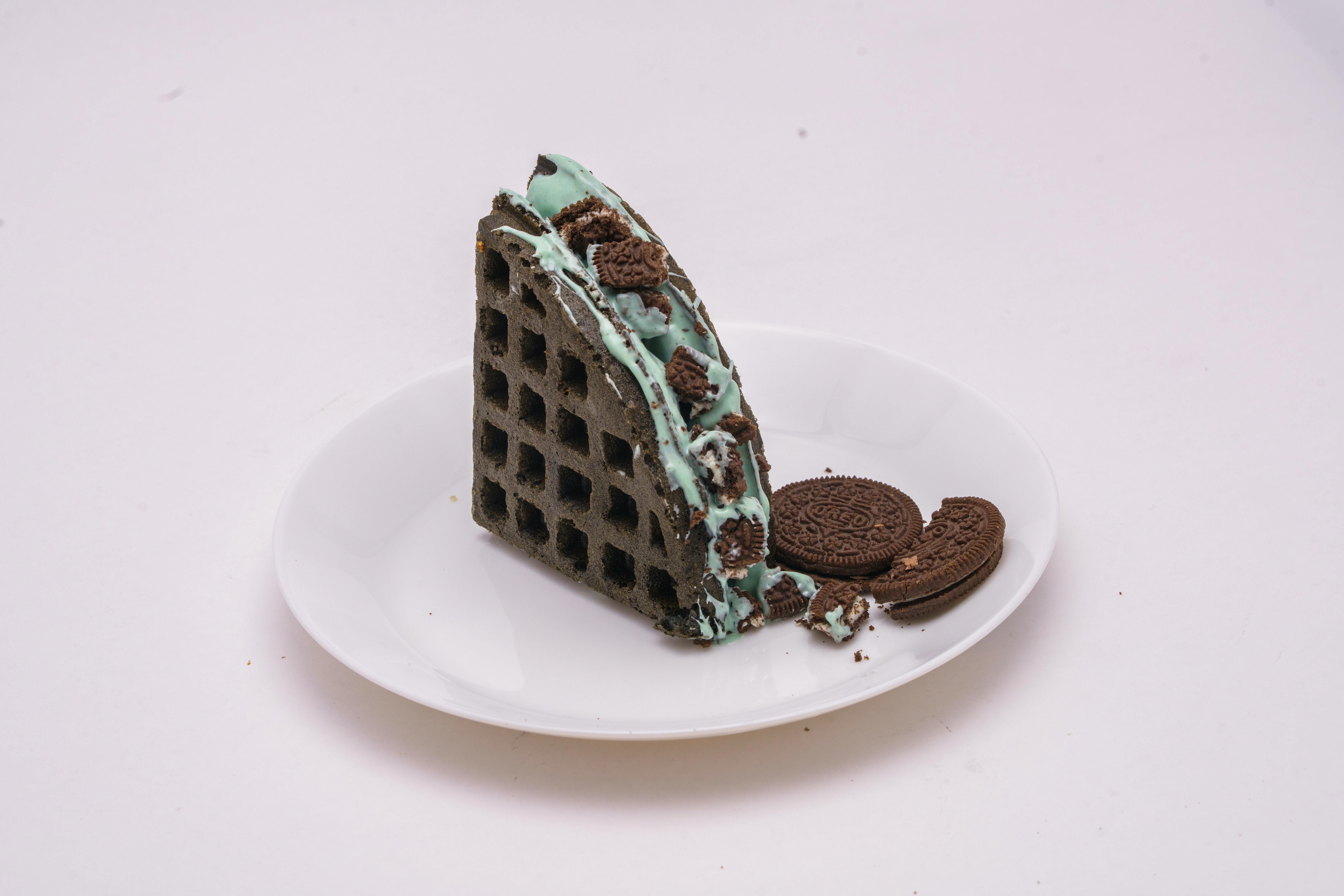 Biscuiți cu trufe și ciocolată cu mentă