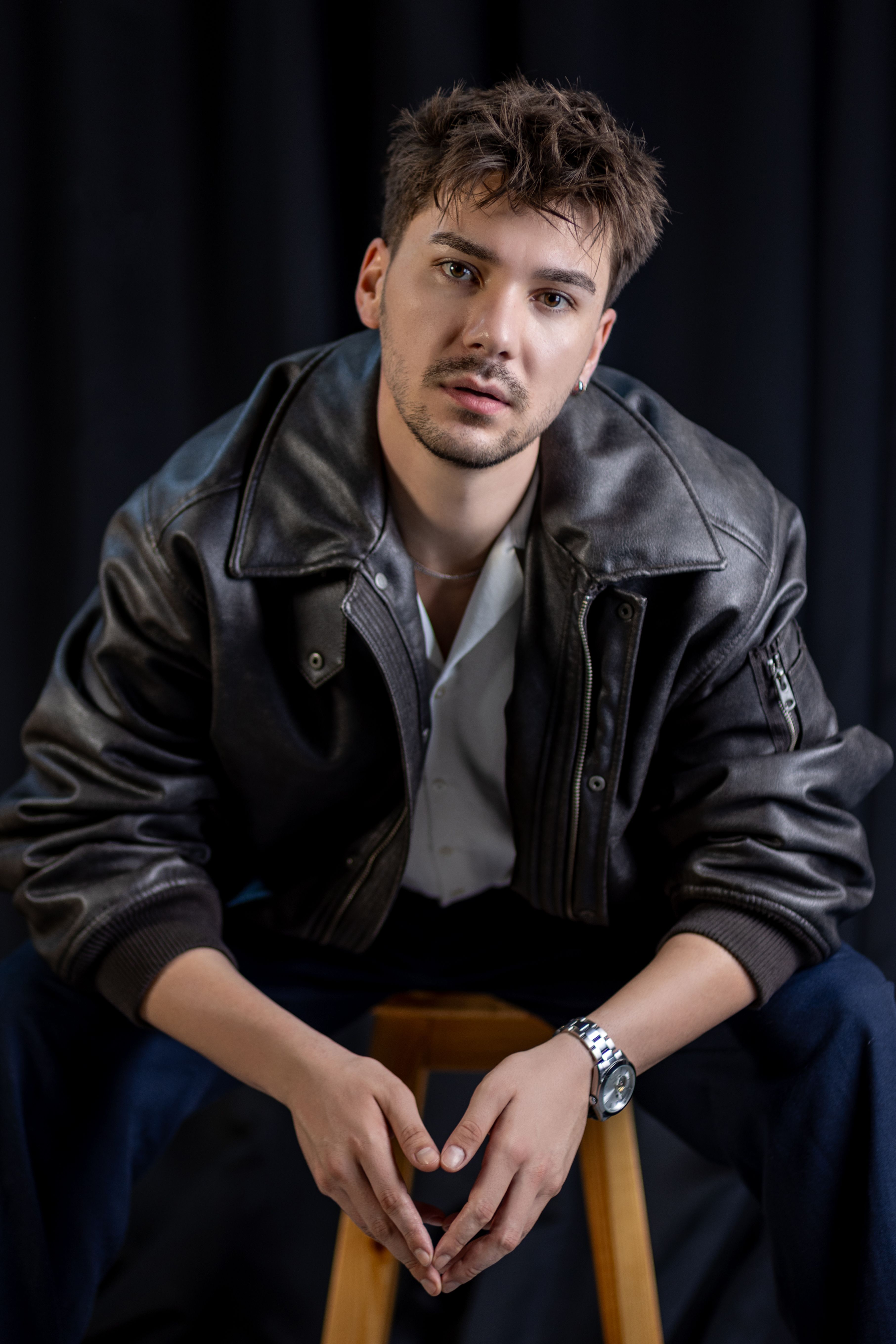 Stylish Outdoor Portrait of a Male Model in Berlin · Free Stock Photo