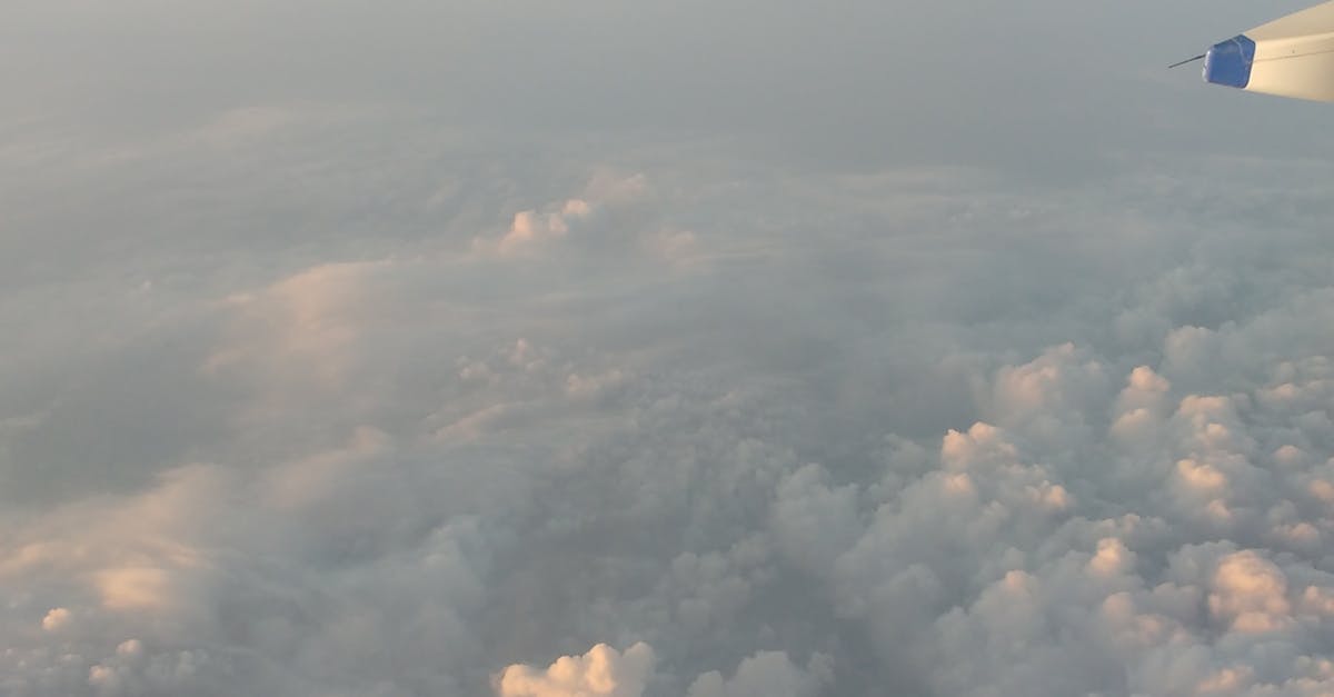 Free stock photo of over the clouds