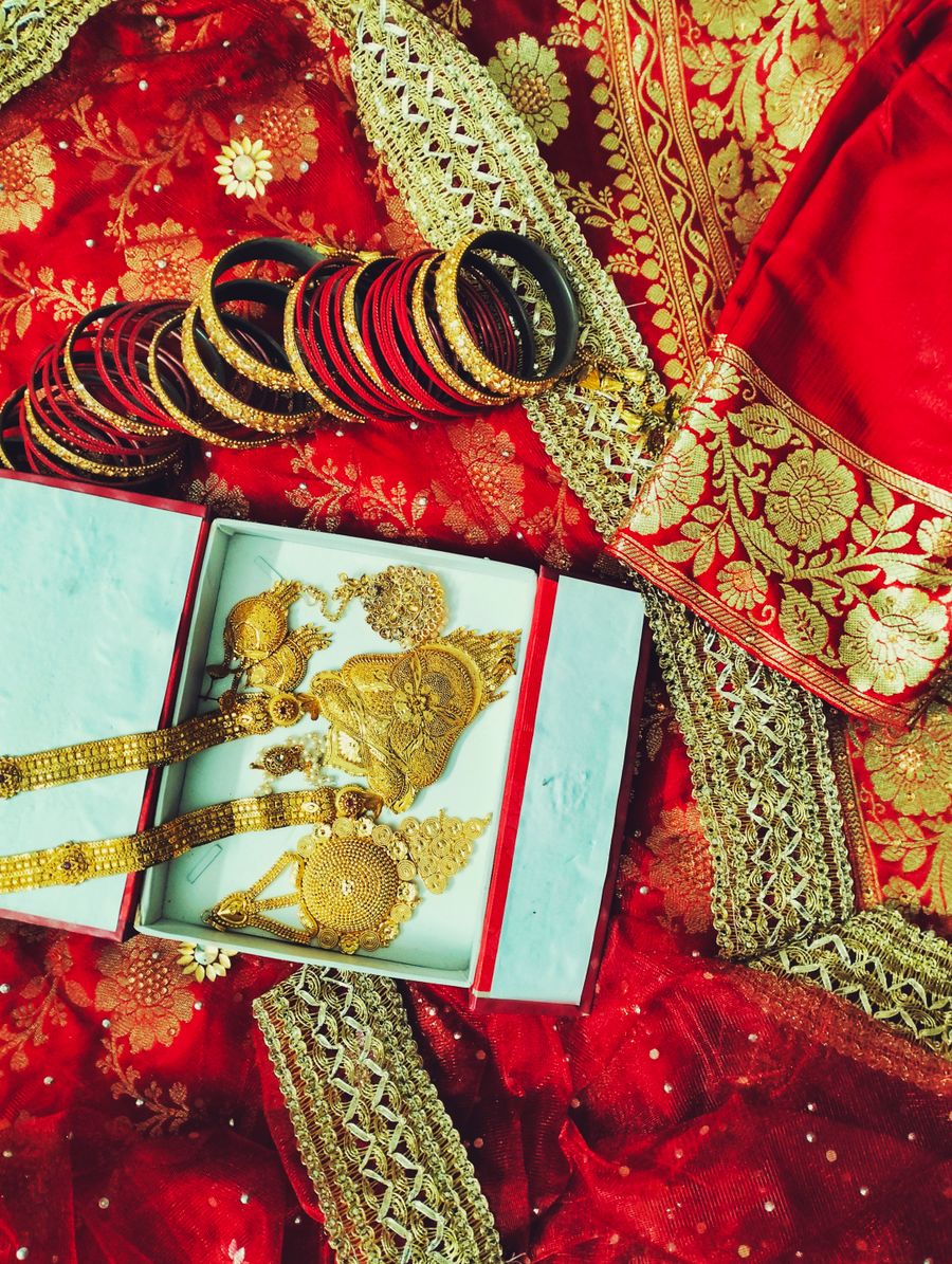 Bridal jewellery collection at Shanthi Jewellers Krishnagiri