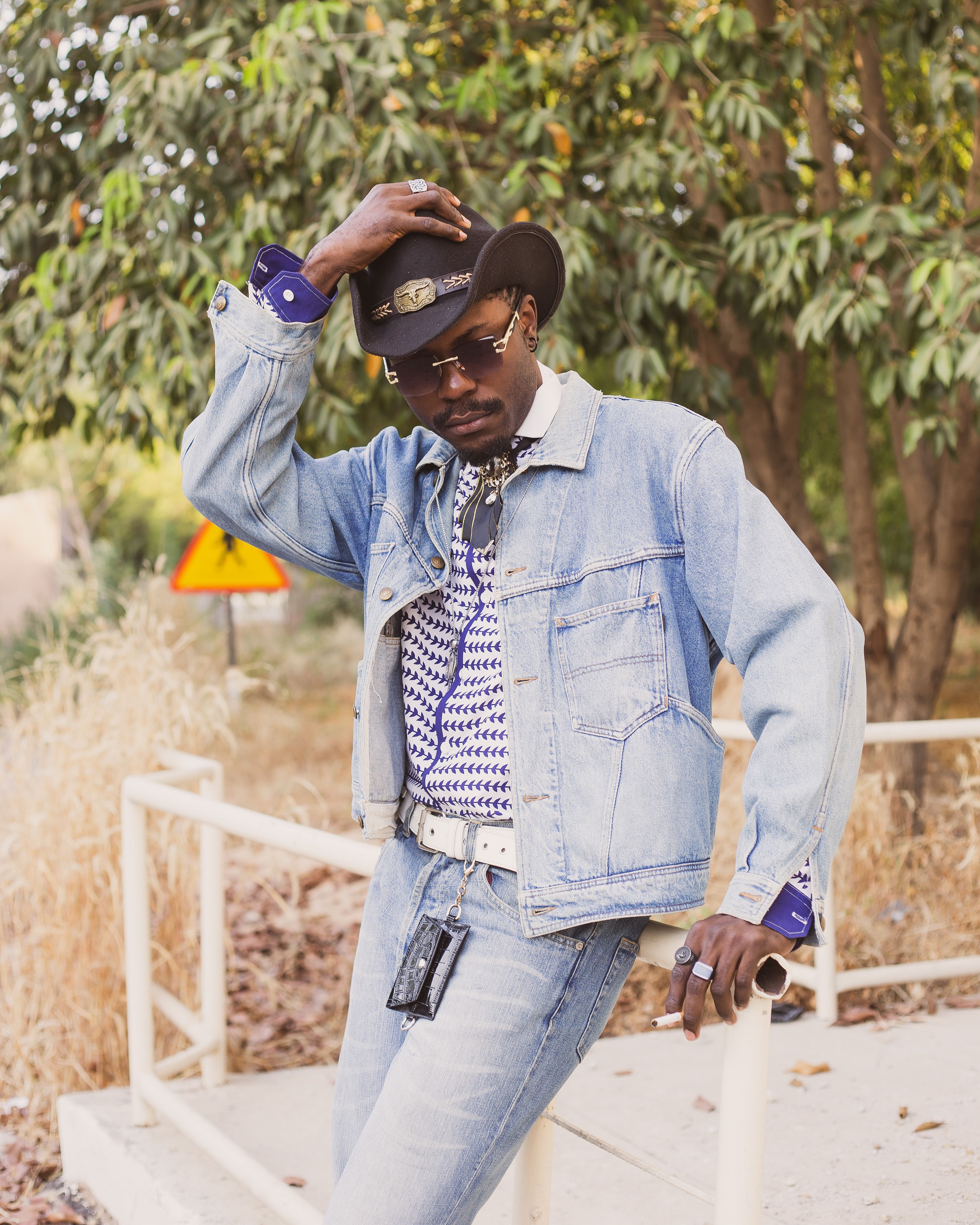 Denim Western Shirt
