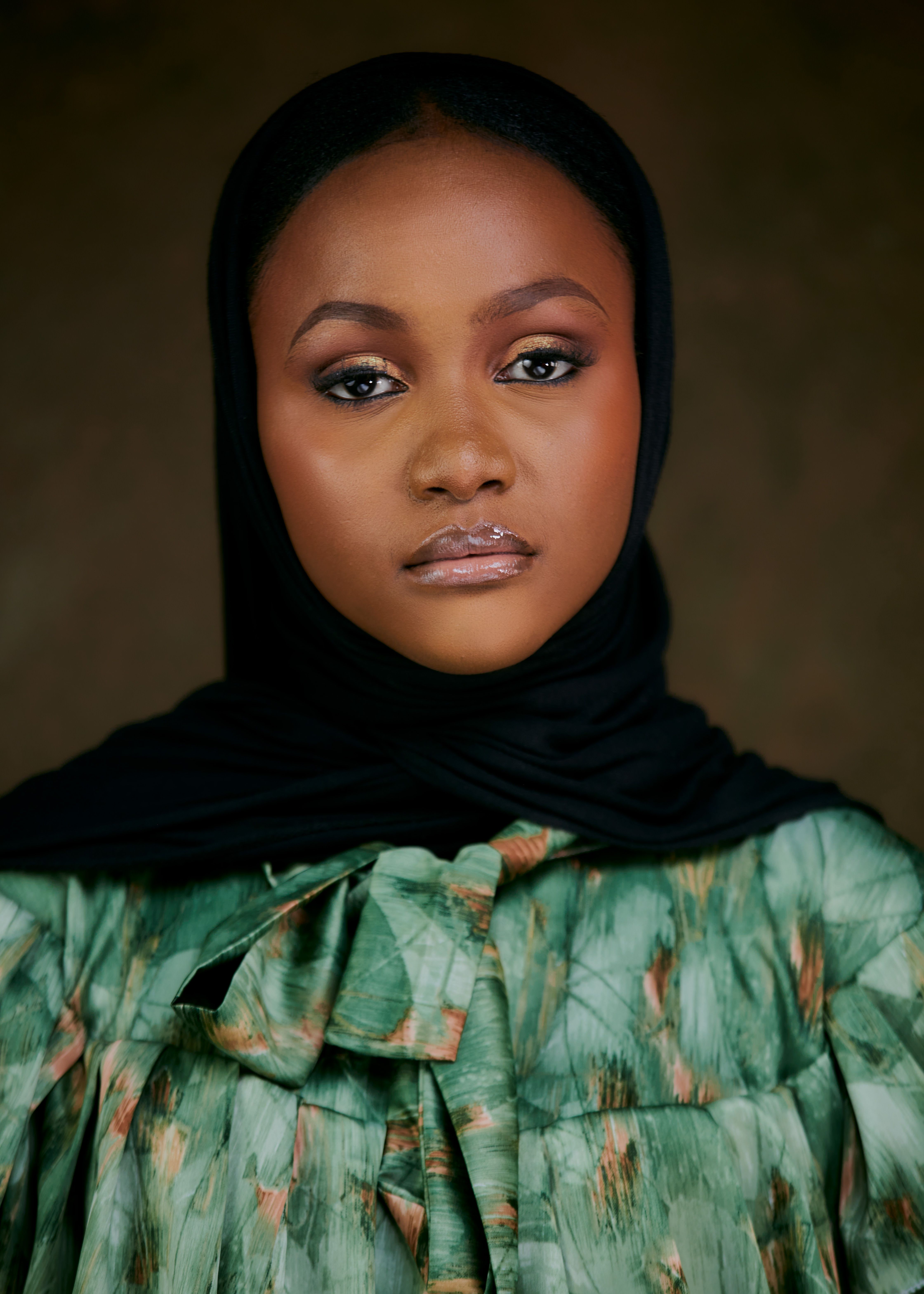 Elegant Portrait of a Woman in Hijab · Free Stock Photo