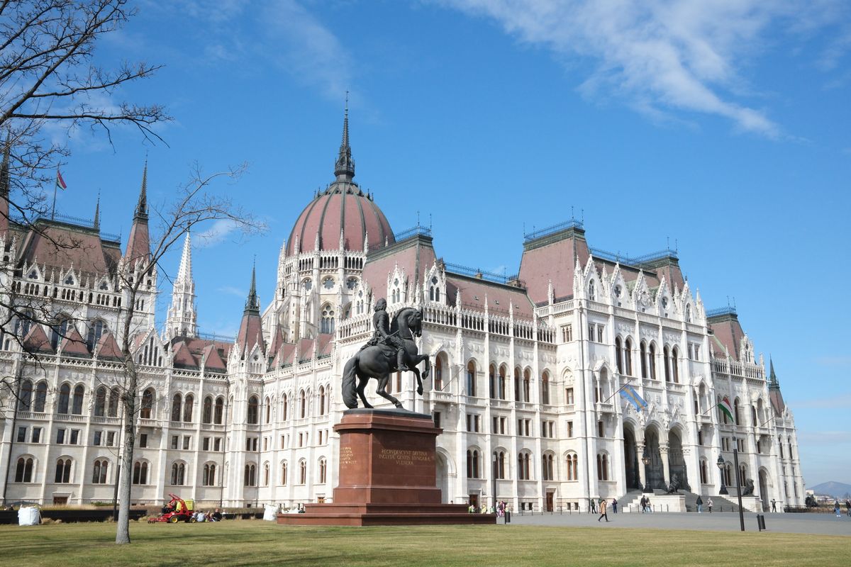 Hungarian Parliament Building Budapest grand neo-Gothic architecture