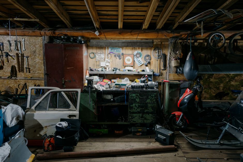 Storing lawn equipment in unheated sheds during winter — step-by-step reference media