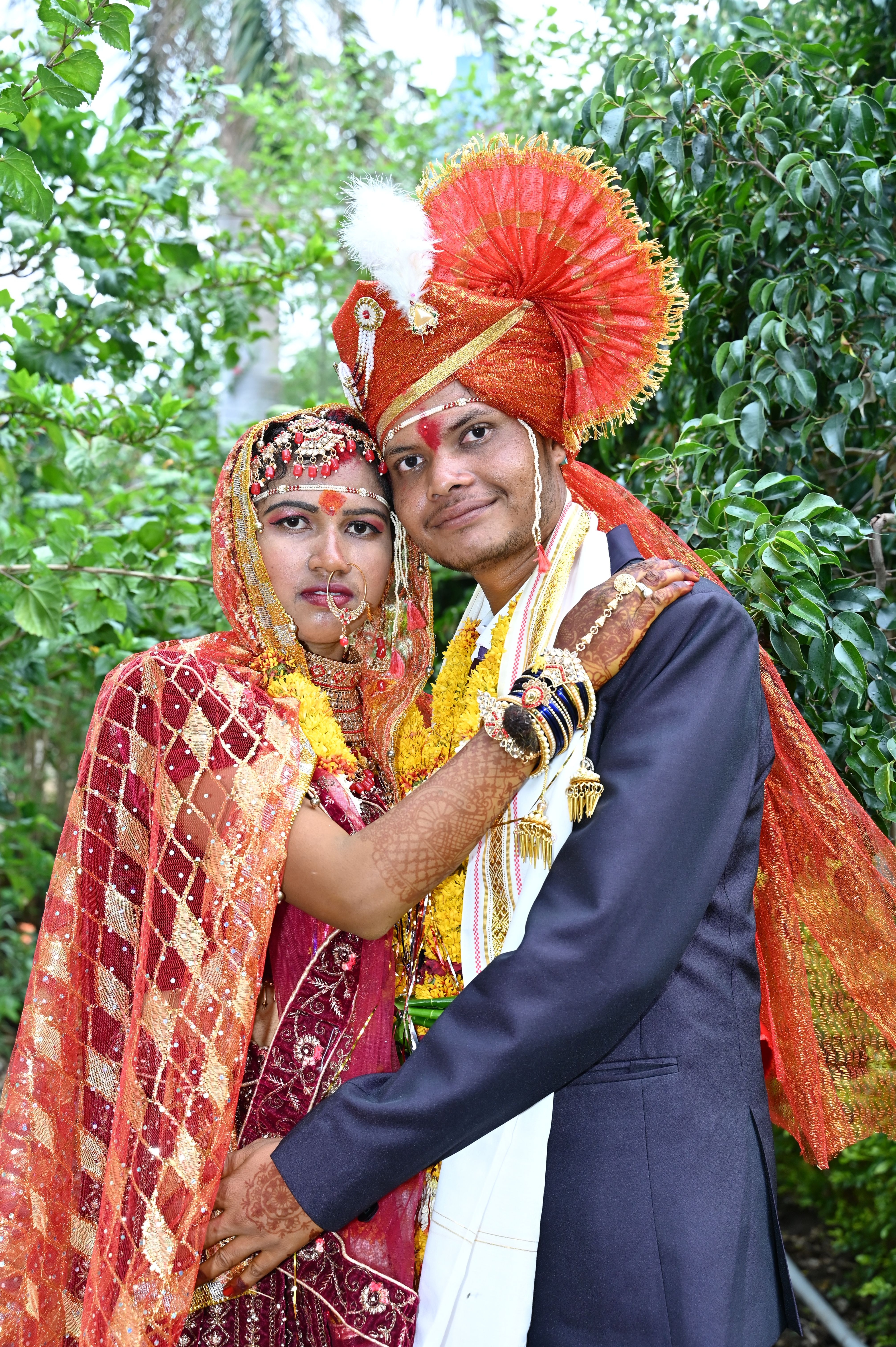 indian traditional engagement dress for couple Pista Couple Matching Set - Ring Ceremony Wear main image 0