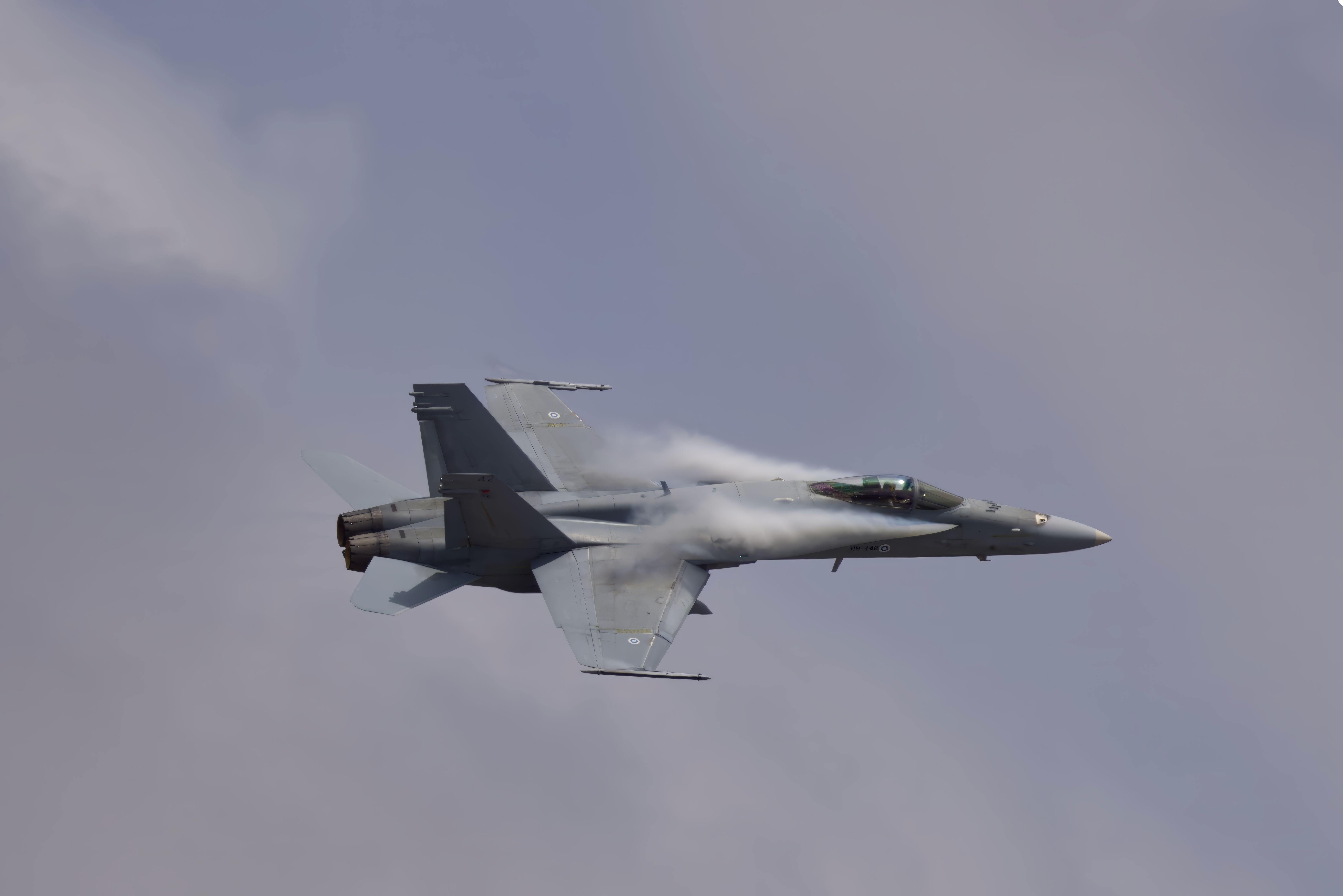 Dynamic Jet Fighter Breaking Sound Barrier · Free Stock Photo