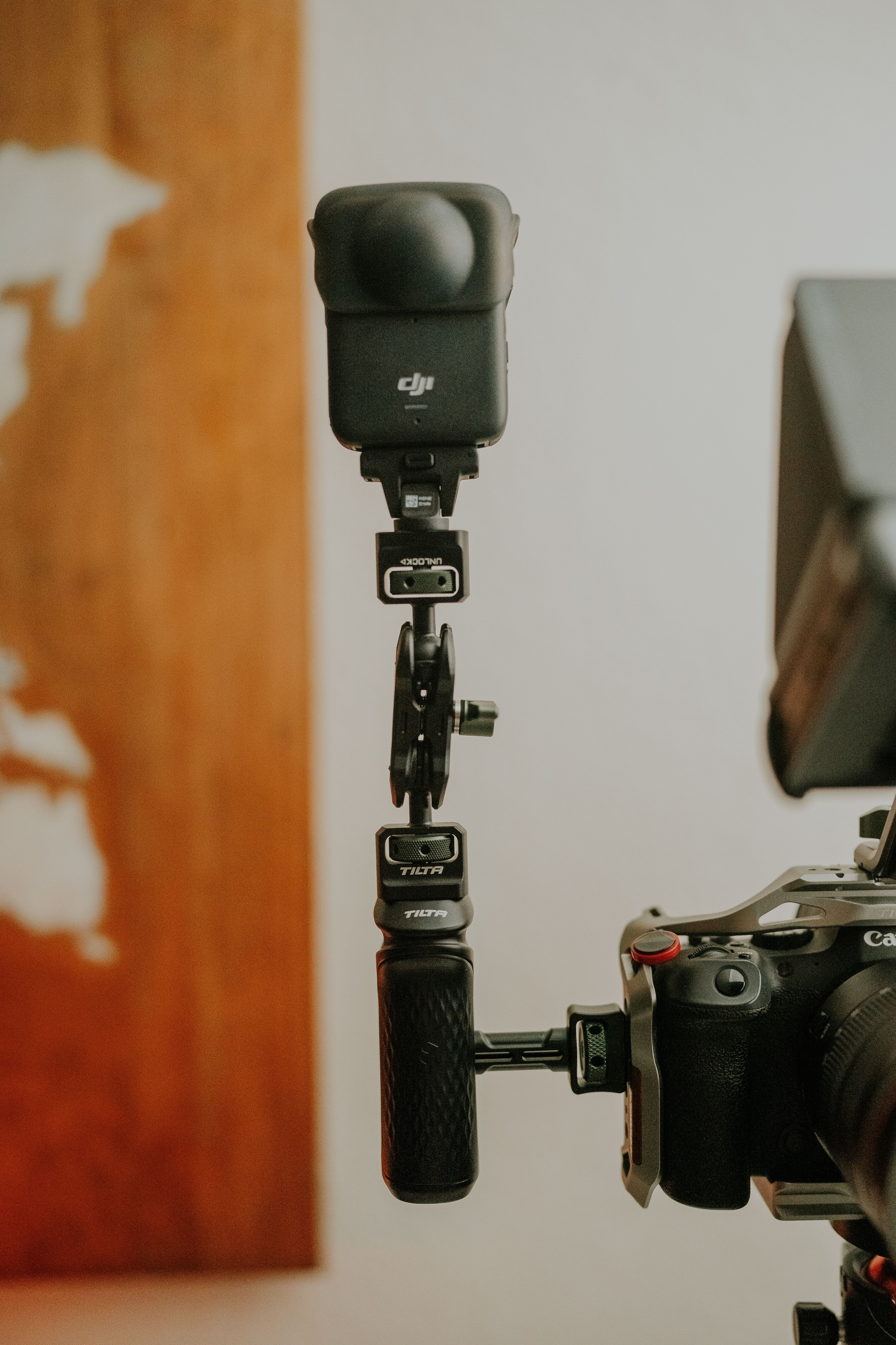 Professional Camera Setup with DJI Equipment · Free Stock Photo