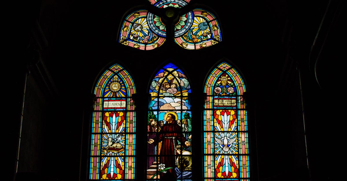Free stock photo of church, dark, glass window