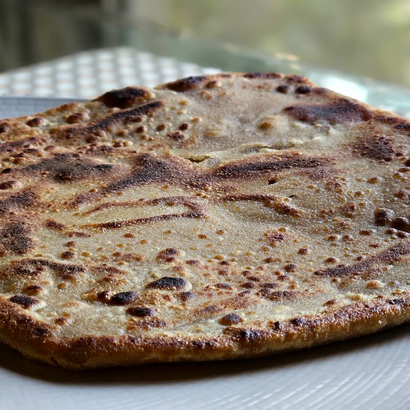 Classic Layered Whole Wheat Paratha