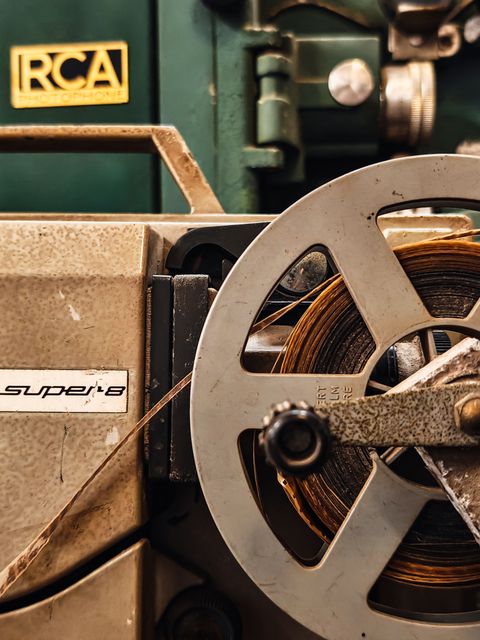 Vintage Super 8 projector