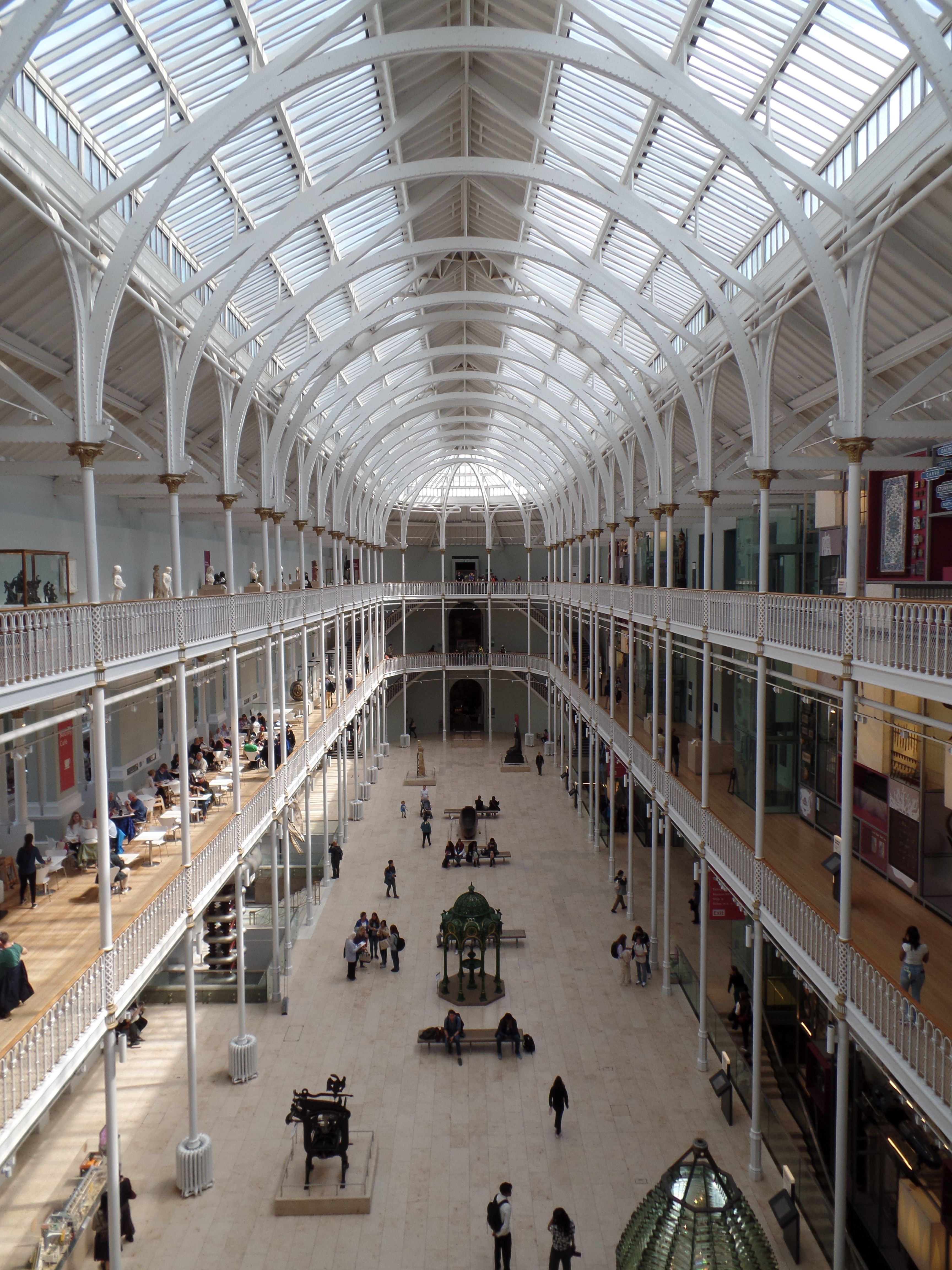 Stunning Architecture of Scottish Museum Interior · Free Stock Photo