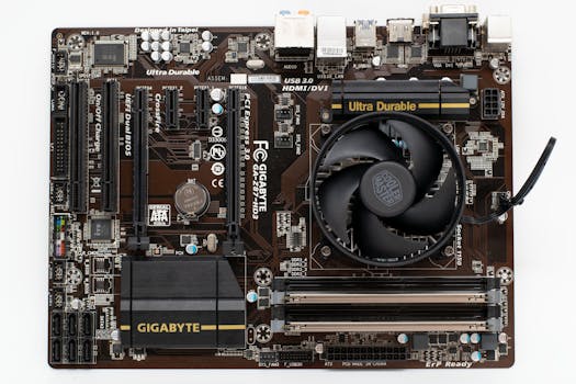 Ilustrasi Motherboard M-ATX harga terjangkau dalam artikel teknologi