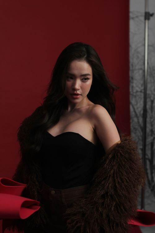 Elegant Portrait of Woman with Fur Coat Free Stock Photo Elegant Portrait of Woman with Fur Coat Free Stock Photo