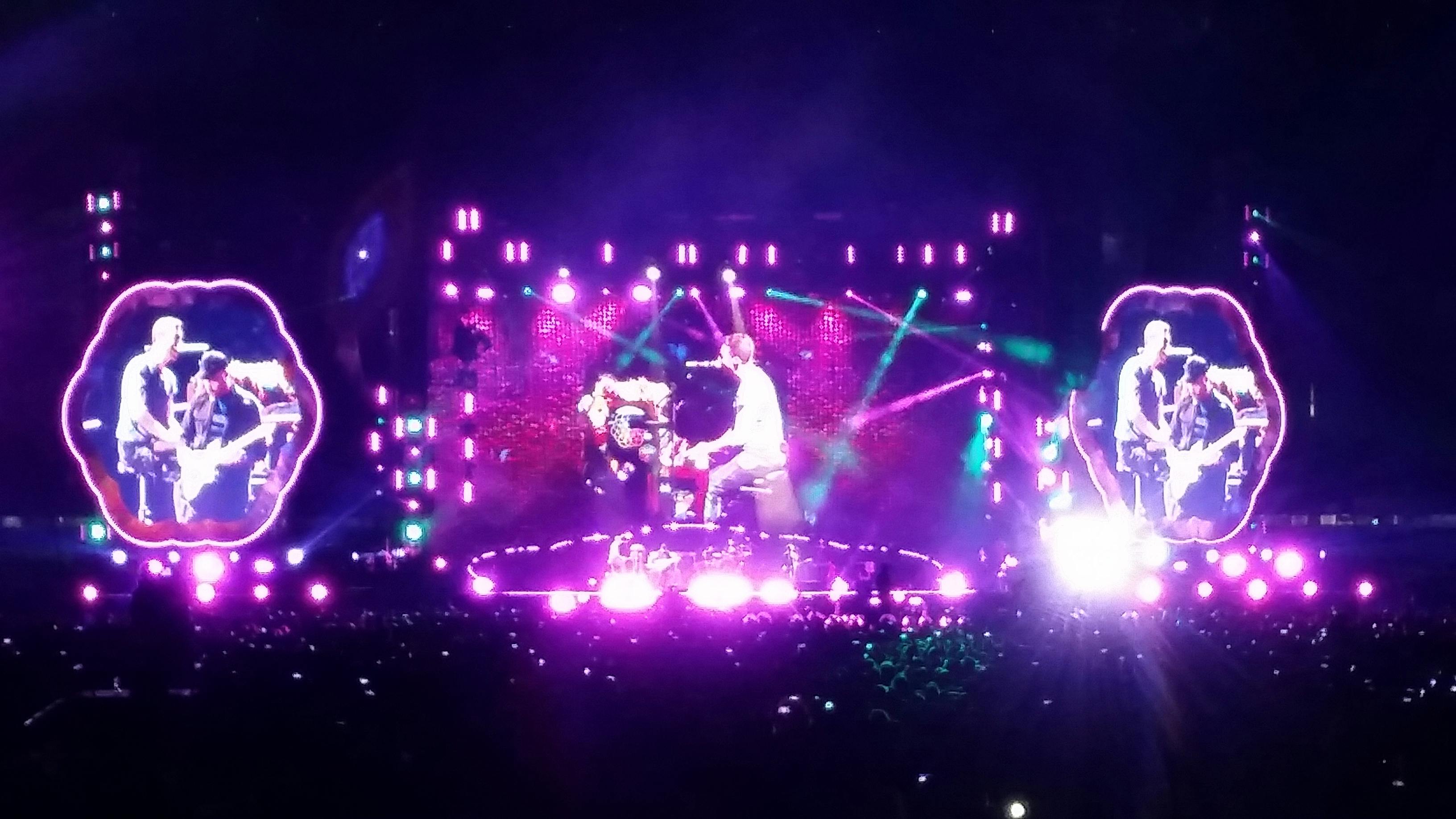 Free stock photo of coldplay, concert, crowd
