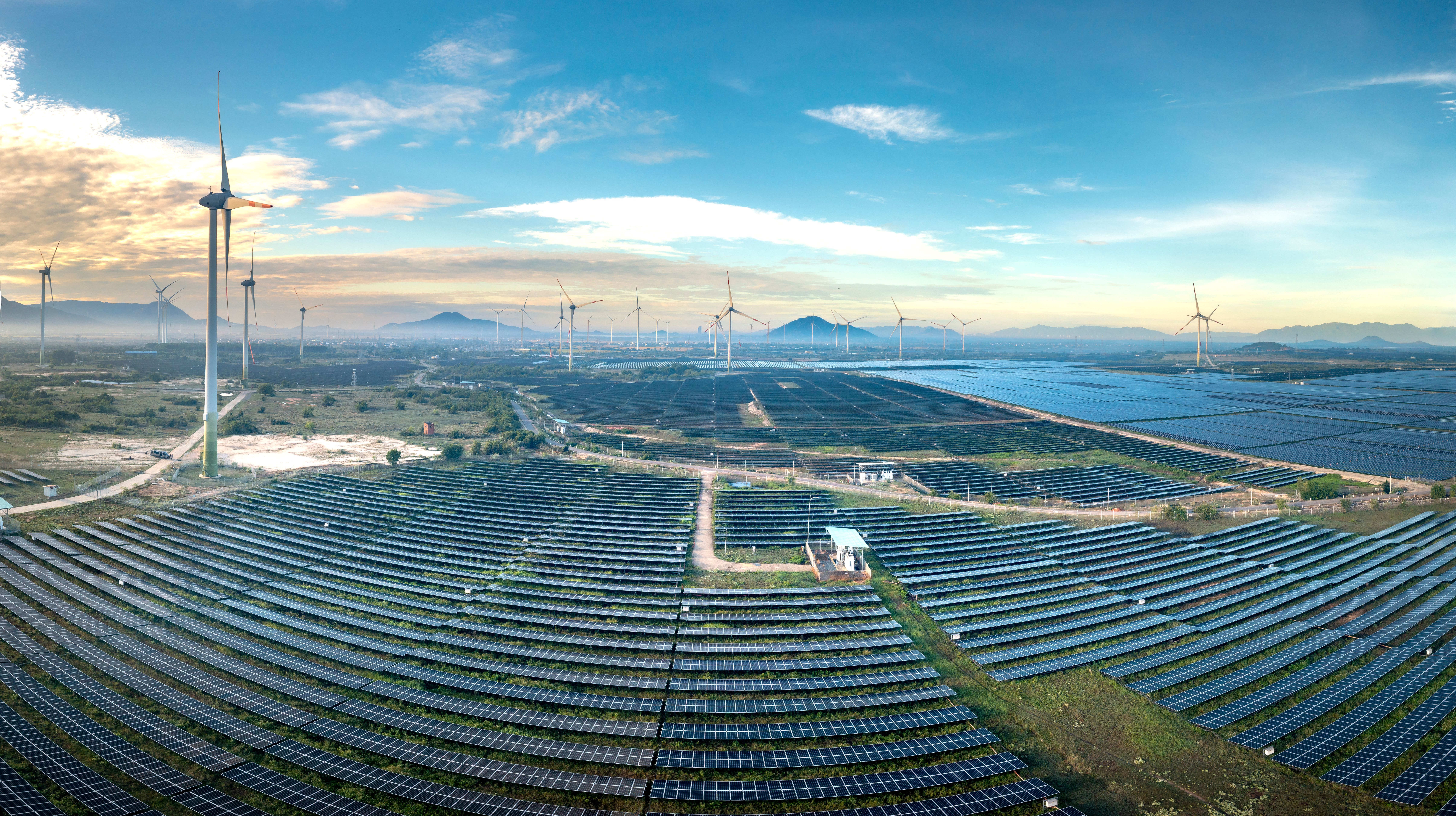 aerial-view-of-solar-and-wind-farm-in-vietnam-free-stock-photo