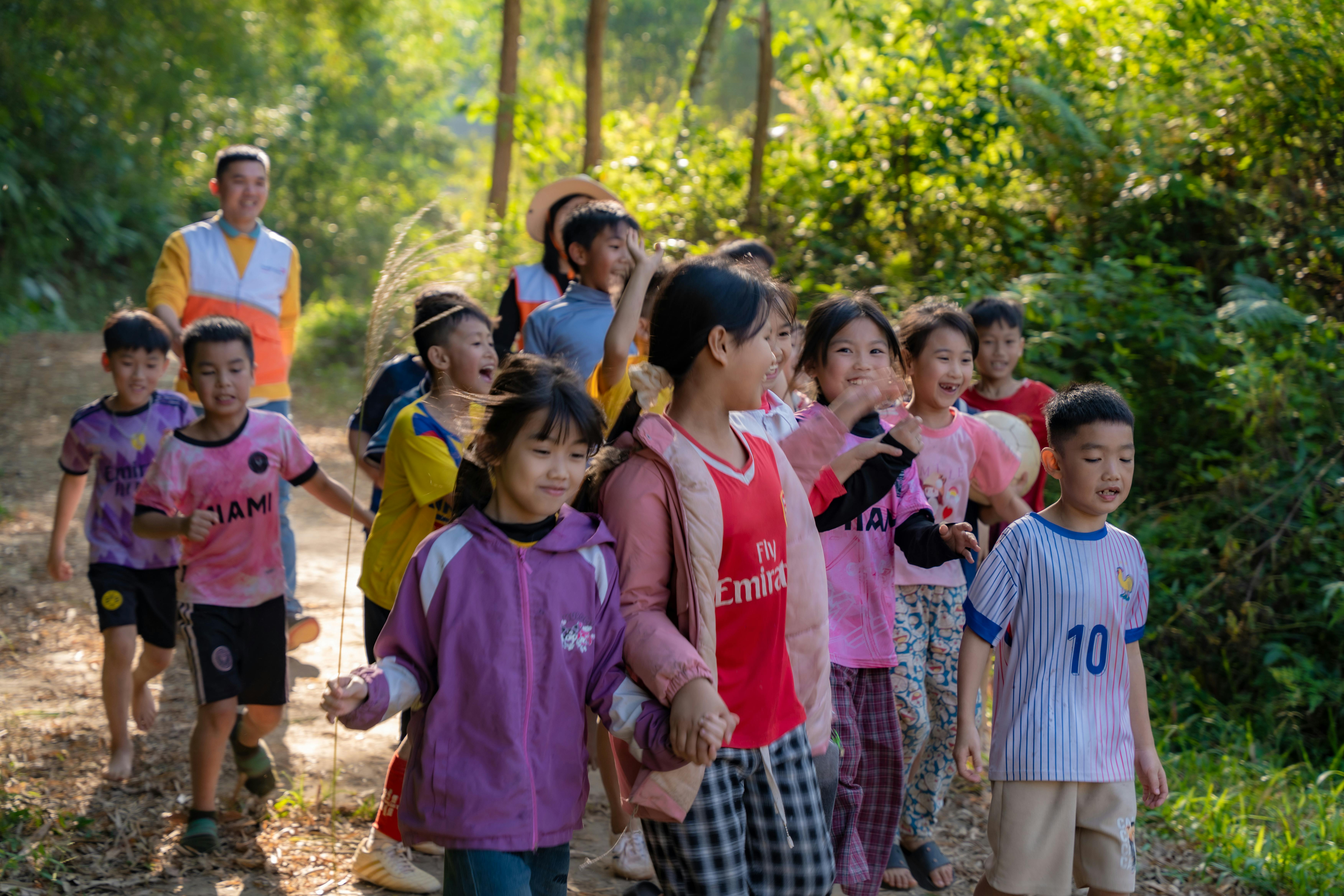 Children enjoying school break activities - holiday co parenting schedule