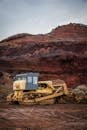 Photo of Excavator on Soil