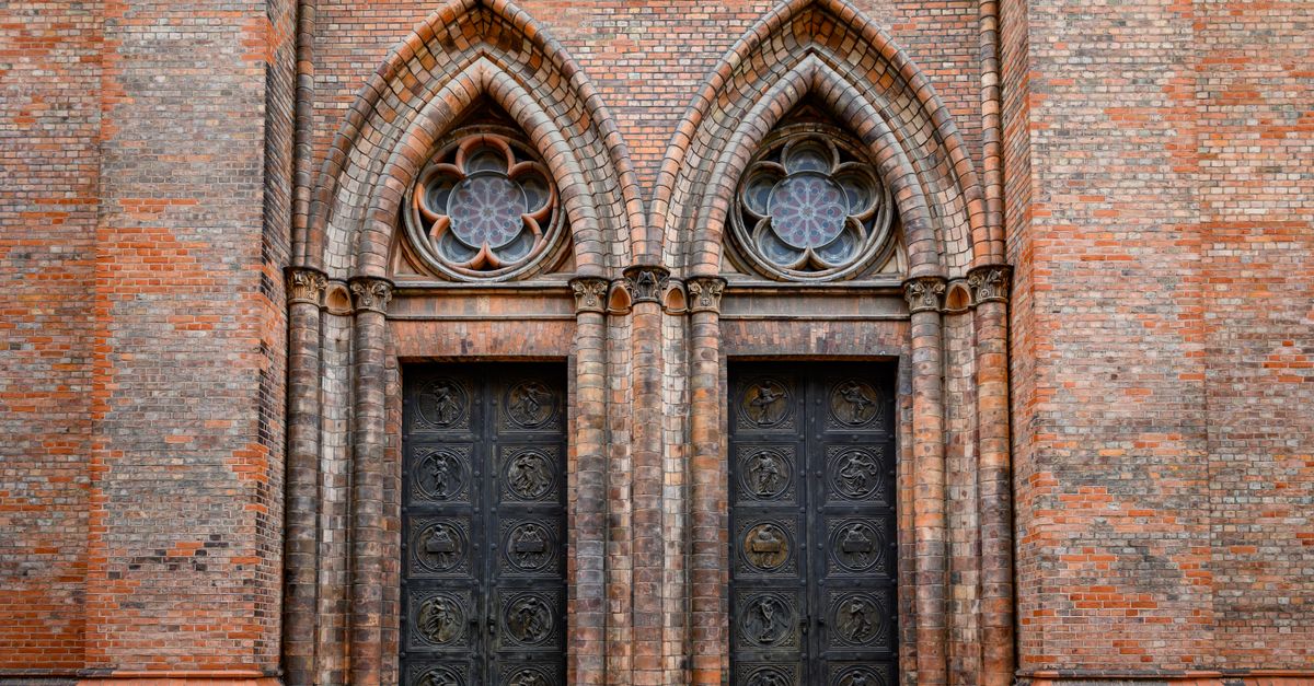 Gothic Brick Pattern Gothic Brick Architecture in Berlin · Free Stock Photo