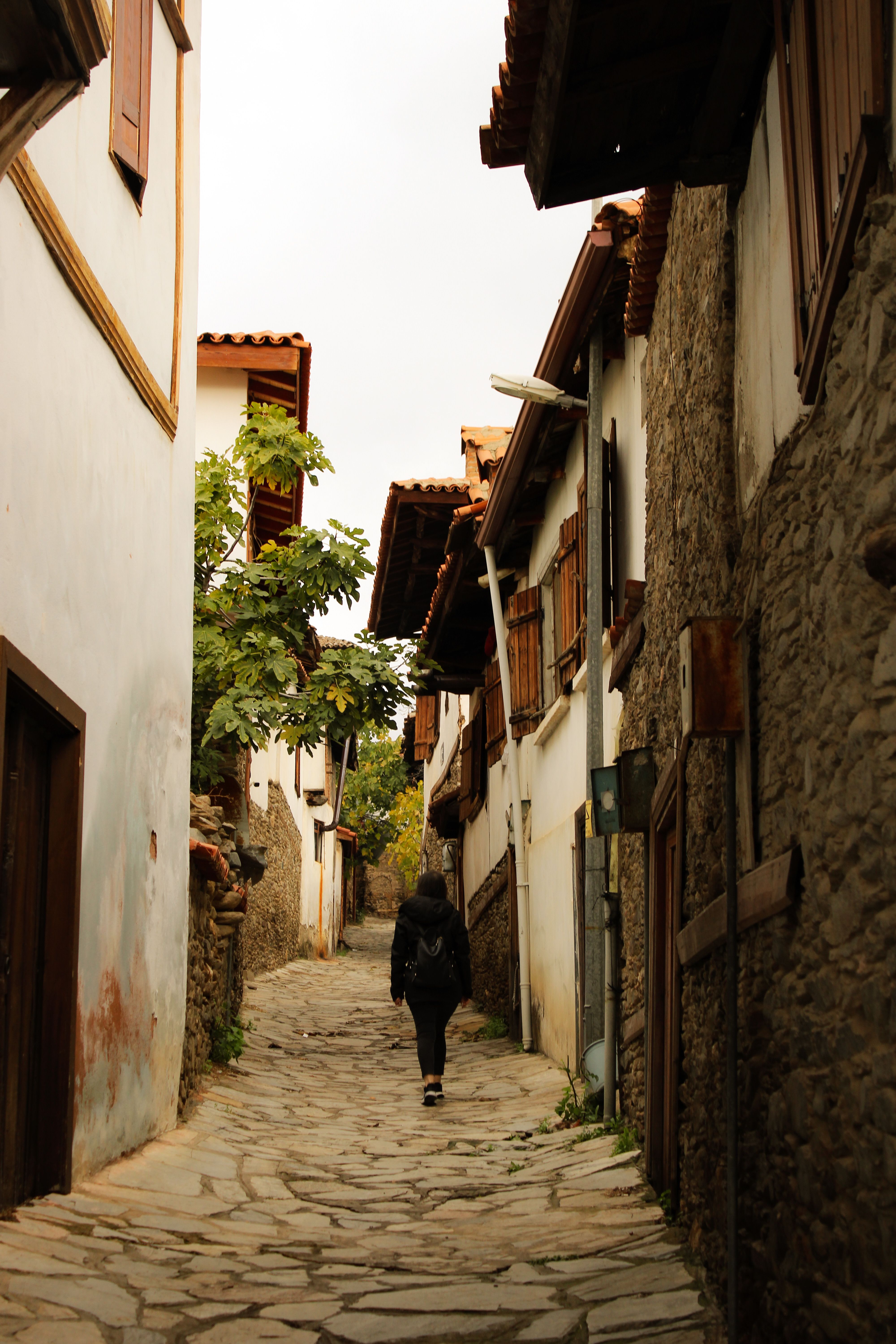 Charming cobblestone alley in picturesque village · Free Stock Photo