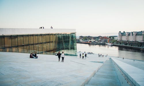 Imagine de stoc gratuită din arhitectură, opera din oslo, oslo