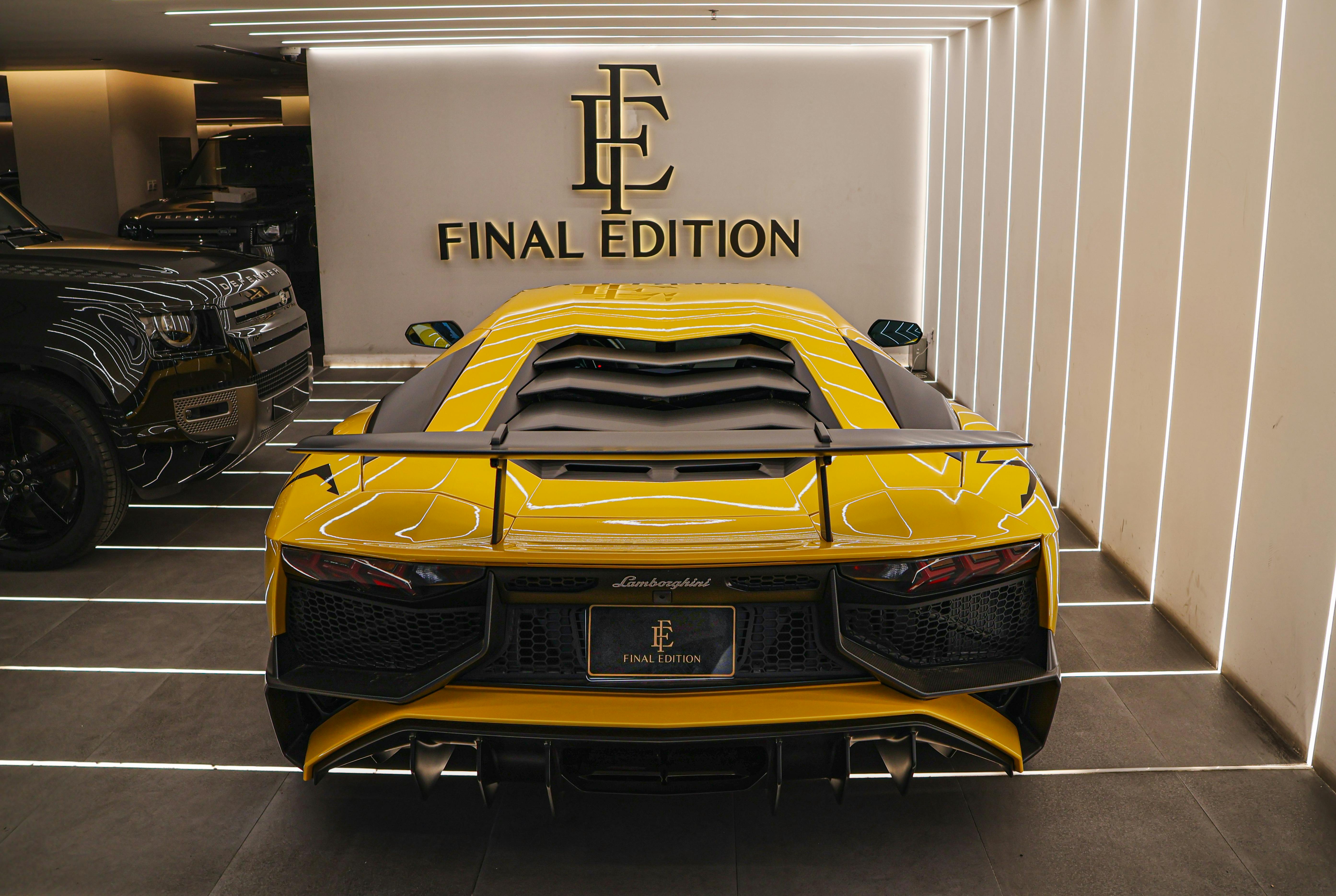 Luxury automotive showroom interior design