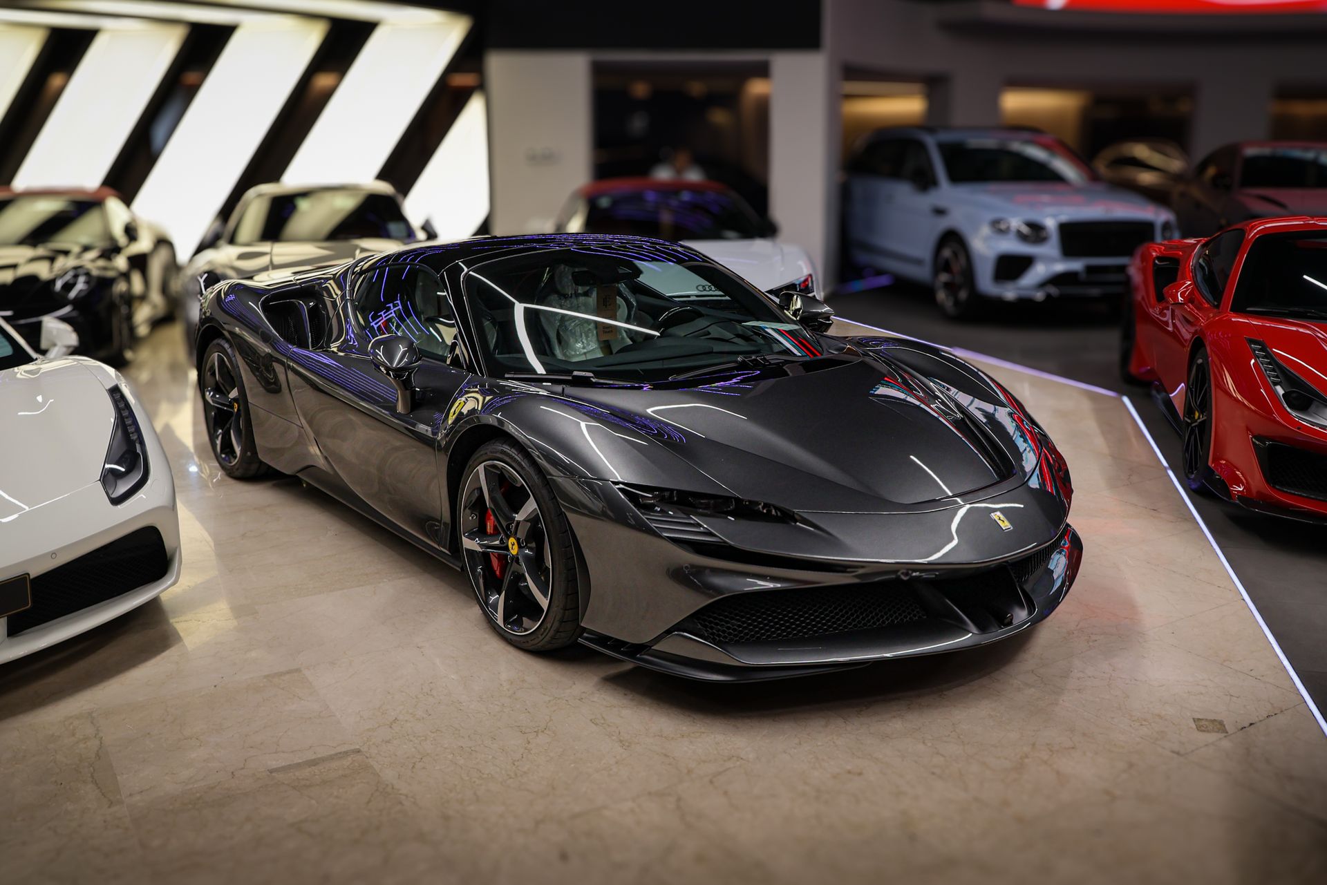 Luxury car detailing at Sunshine Car Spa Udaipur