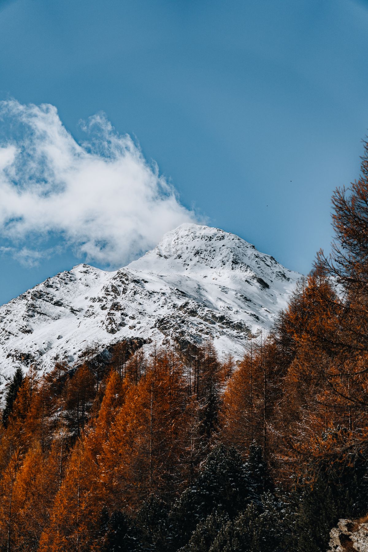 Clouds Over Rocky Mountain · Free Stock Photo