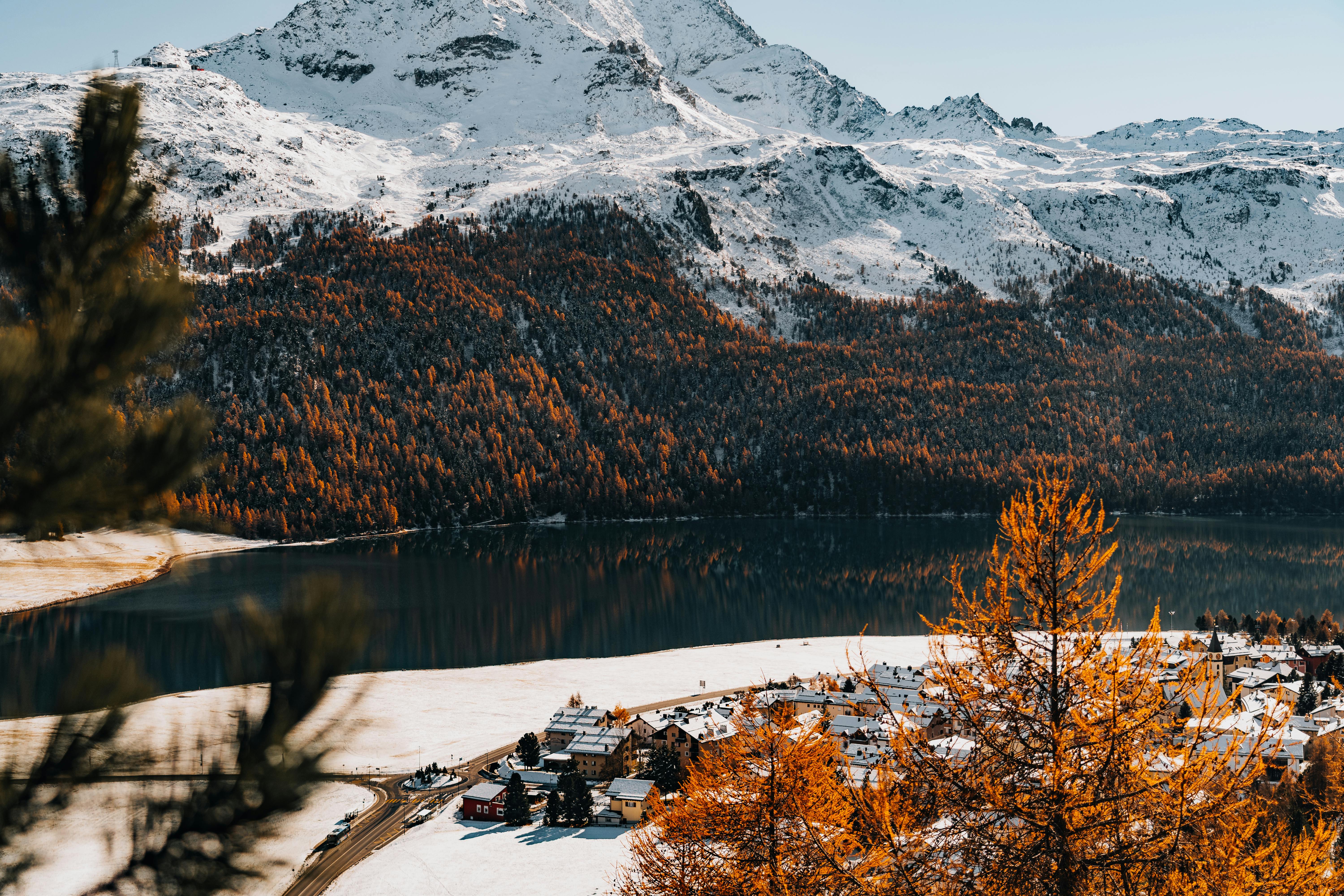 Landmarks in St Moritz