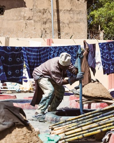 Bogolan mud-cloth