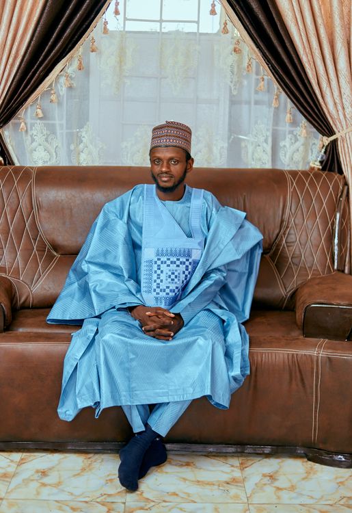 Elegant Portrait of Man in Traditional African Attire · Free Stock Photo