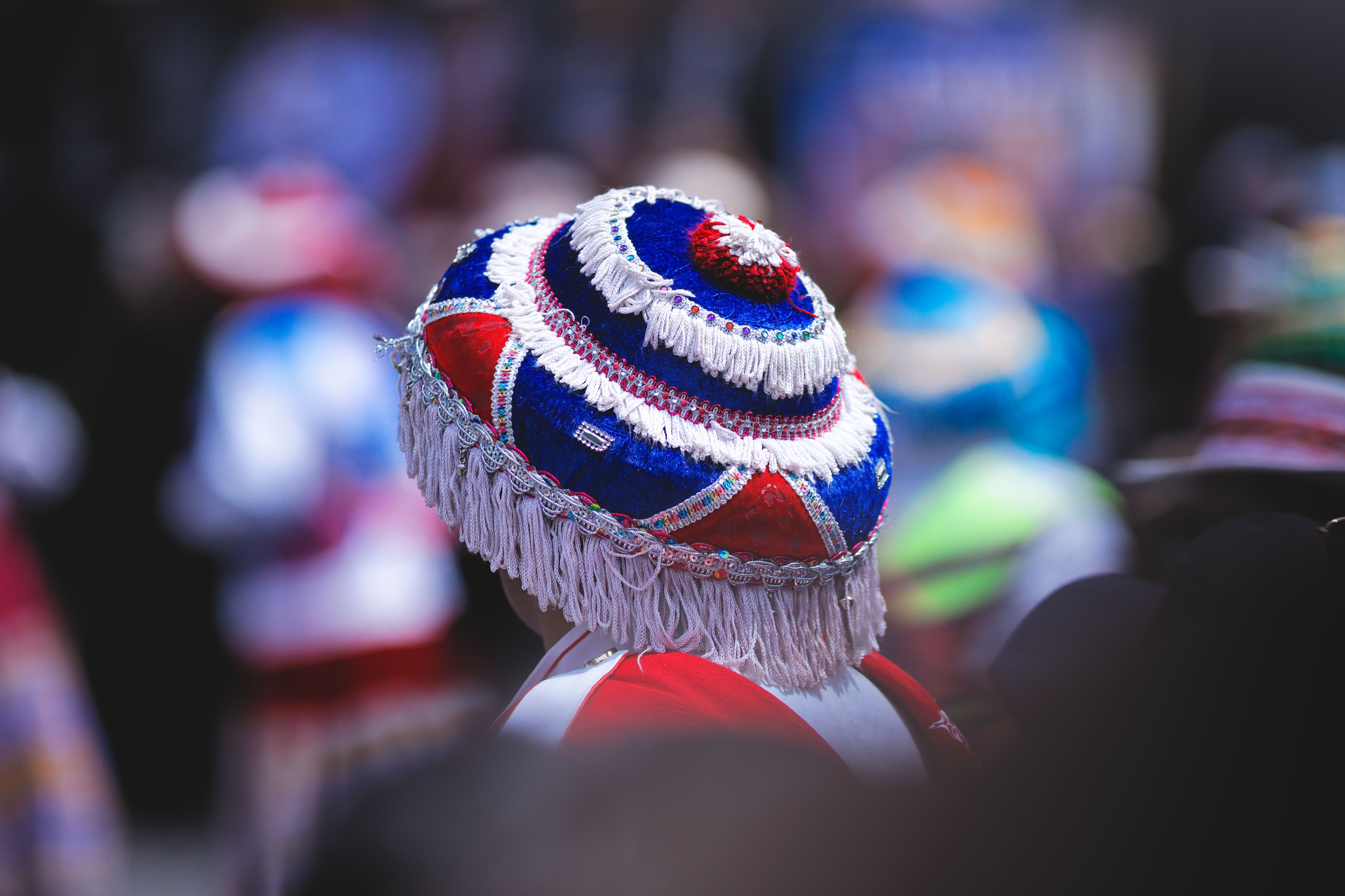 Colorful Traditional Hat at Arequipa Parade · Free Stock Photo