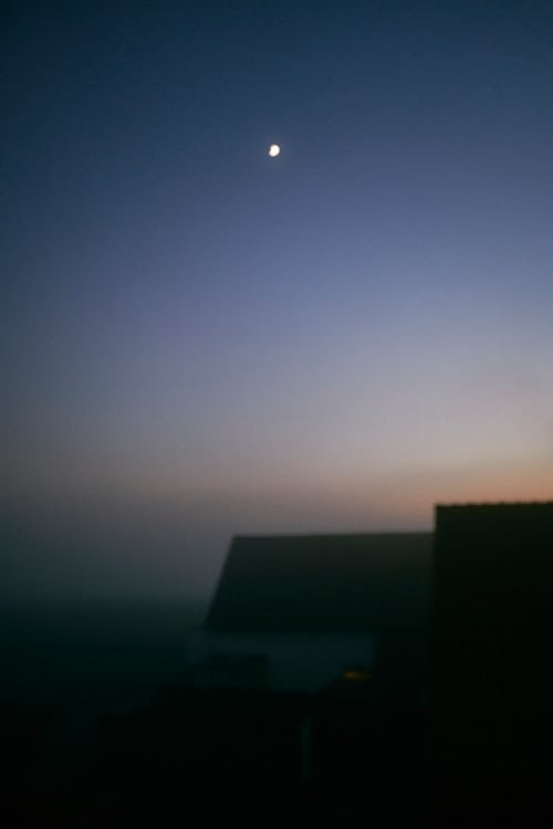 Ingyenes stockfotó hold, iphone-háttérkép, köd témában