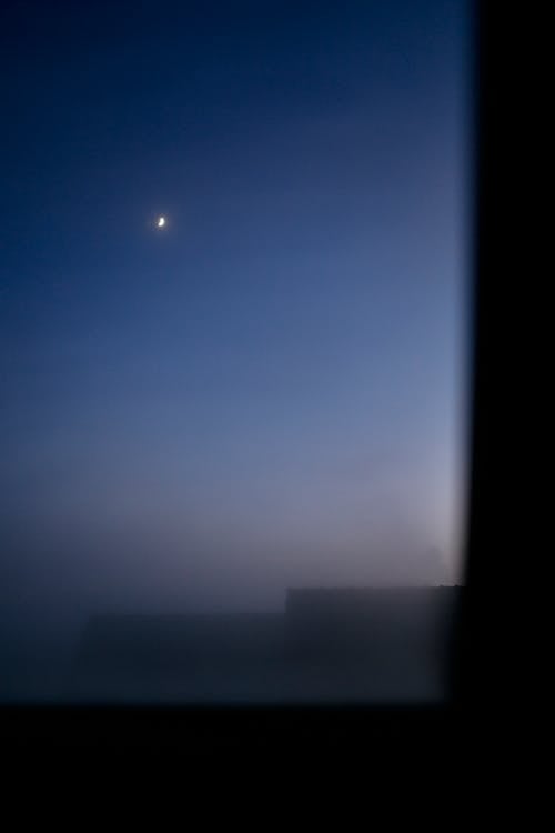 Ingyenes stockfotó iphone-háttérkép, kék ég, köd témában