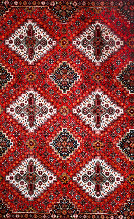 Intricate Traditional Oriental Carpet Design · Free Stock Photo