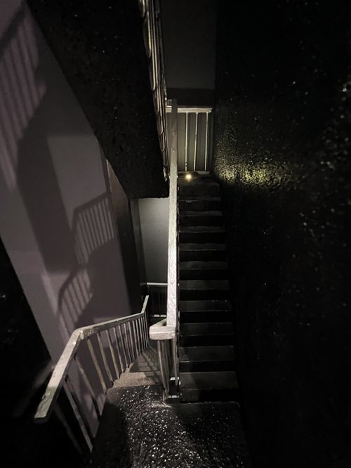 Free stock photo of architectural details, black and gray, cinematic look Stock Photo