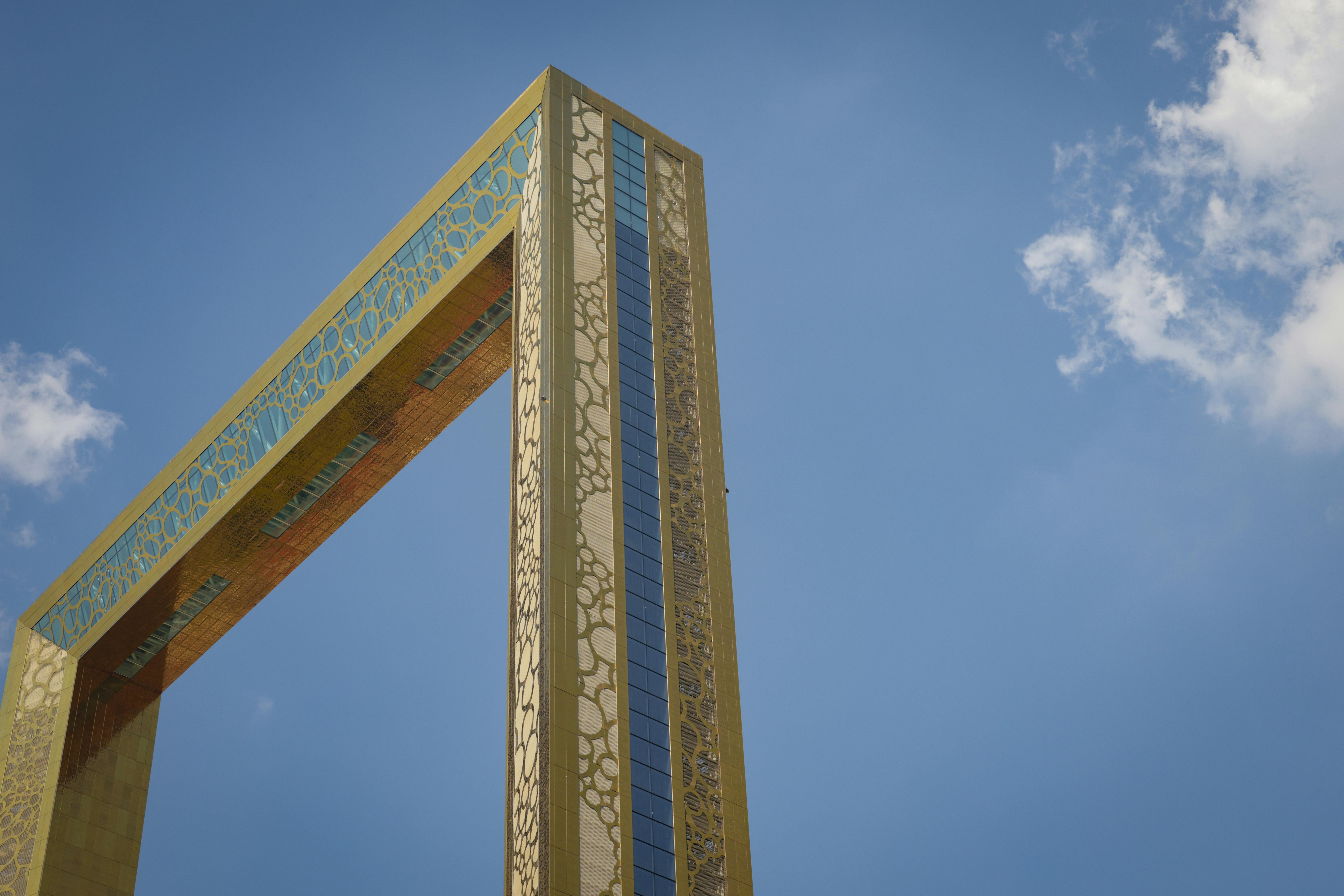 Free stock photo of architecture, design, dubai frame