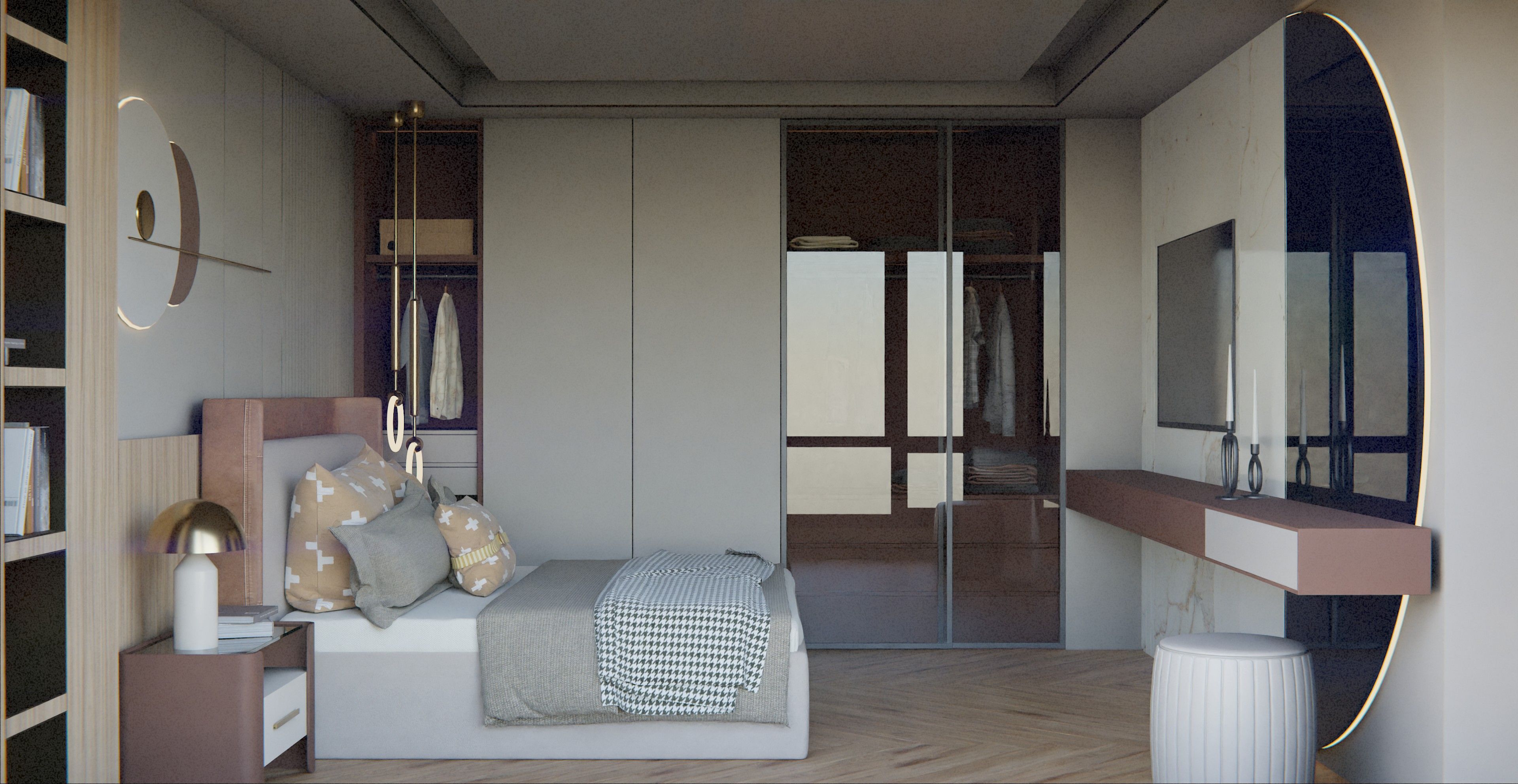 Modern Bedroom Interior Design in Uşak, Türkiye · Free Stock Photo
